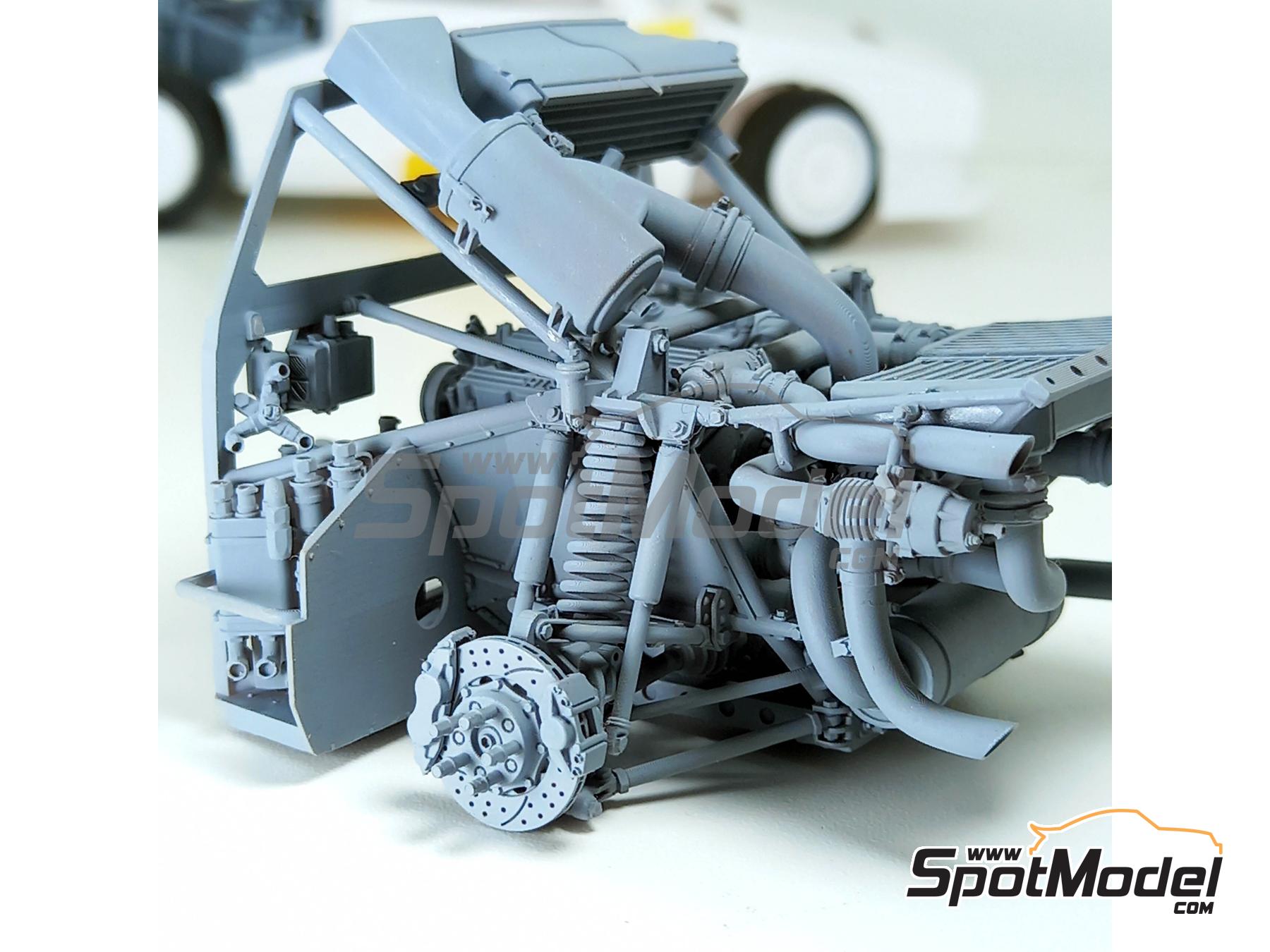 Image 28: Lancia Delta S4 Grupo B | Motor en escala&nbsp;1/24 fabricado por GPmodeling (ref.&nbsp;GP-S426)