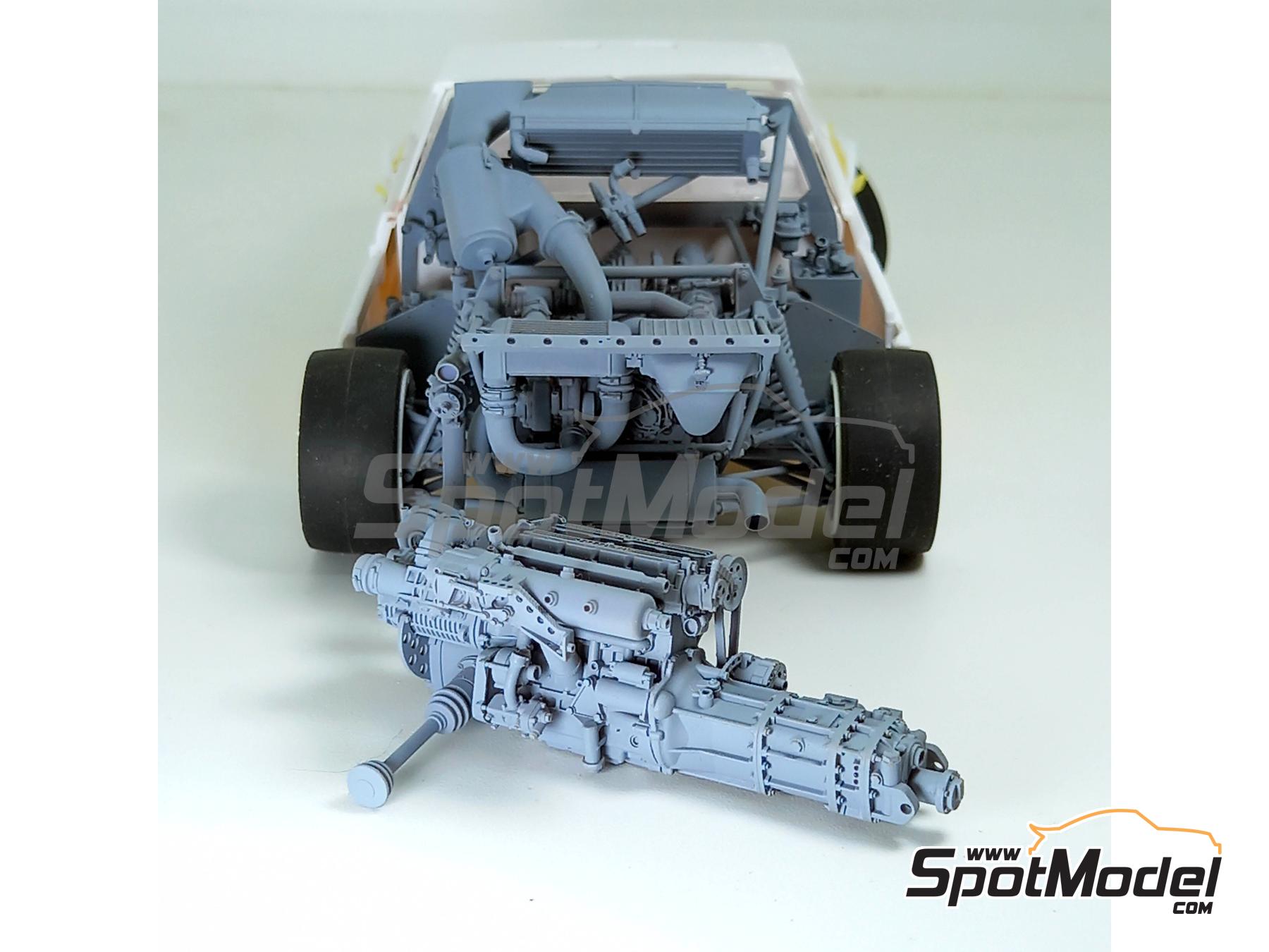 Image 29: Lancia Delta S4 Grupo B | Motor en escala&nbsp;1/24 fabricado por GPmodeling (ref.&nbsp;GP-S426)