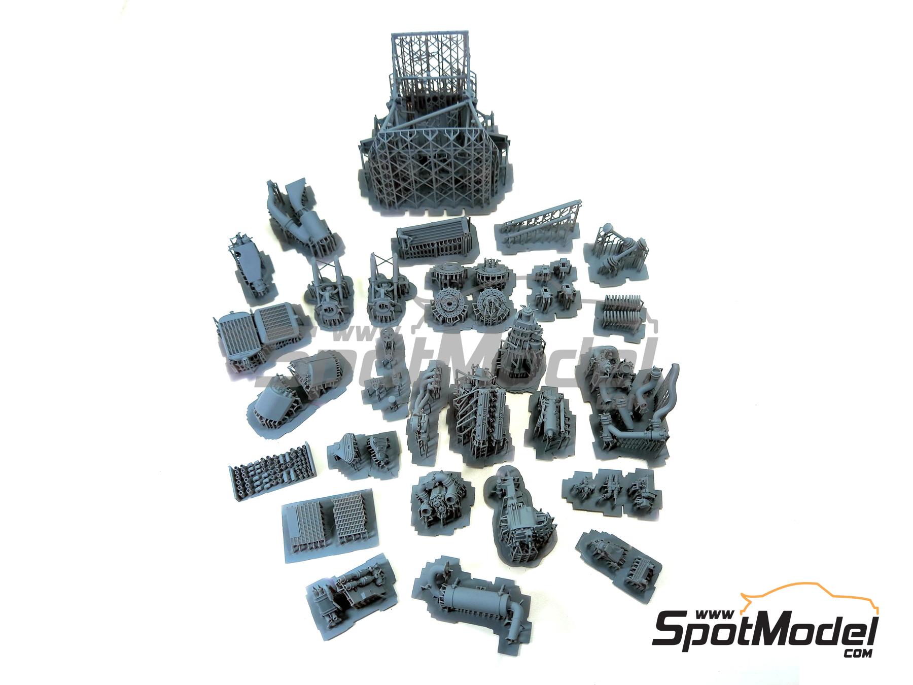 Image 32: Lancia Delta S4 Grupo B | Motor en escala&nbsp;1/24 fabricado por GPmodeling (ref.&nbsp;GP-S426)