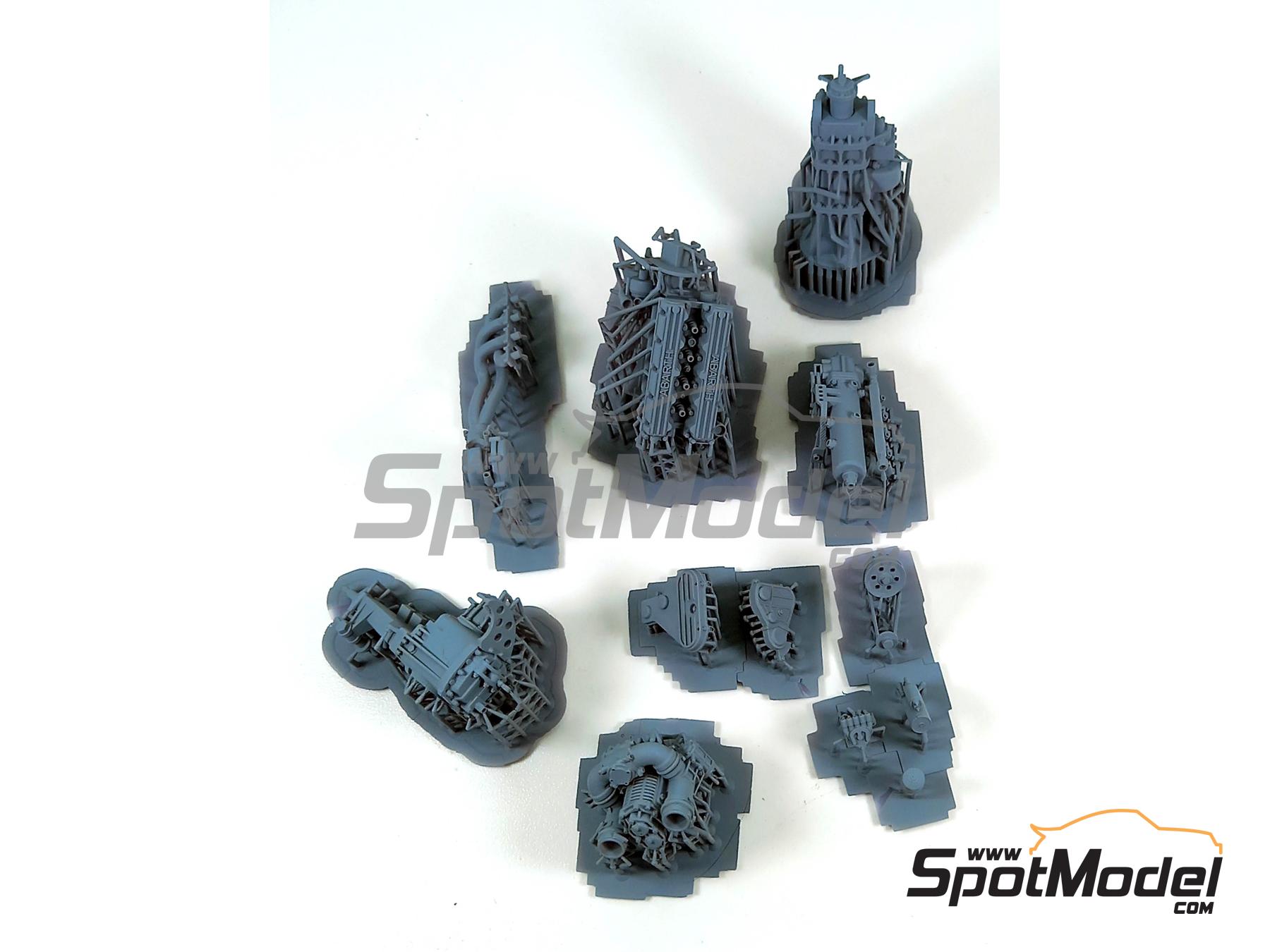 Image 33: Lancia Delta S4 Grupo B | Motor en escala&nbsp;1/24 fabricado por GPmodeling (ref.&nbsp;GP-S426)