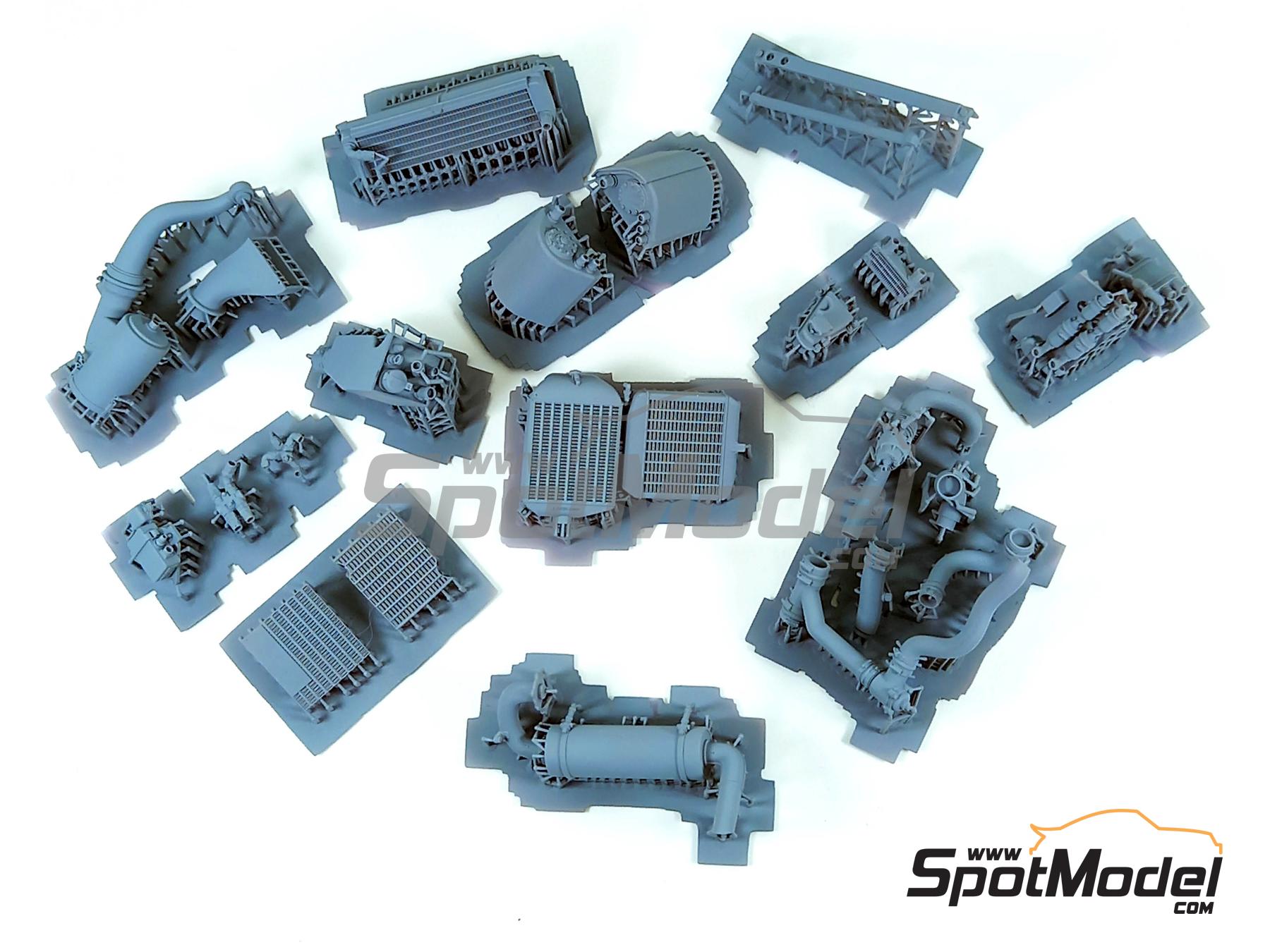 Image 34: Lancia Delta S4 Grupo B | Motor en escala&nbsp;1/24 fabricado por GPmodeling (ref.&nbsp;GP-S426)