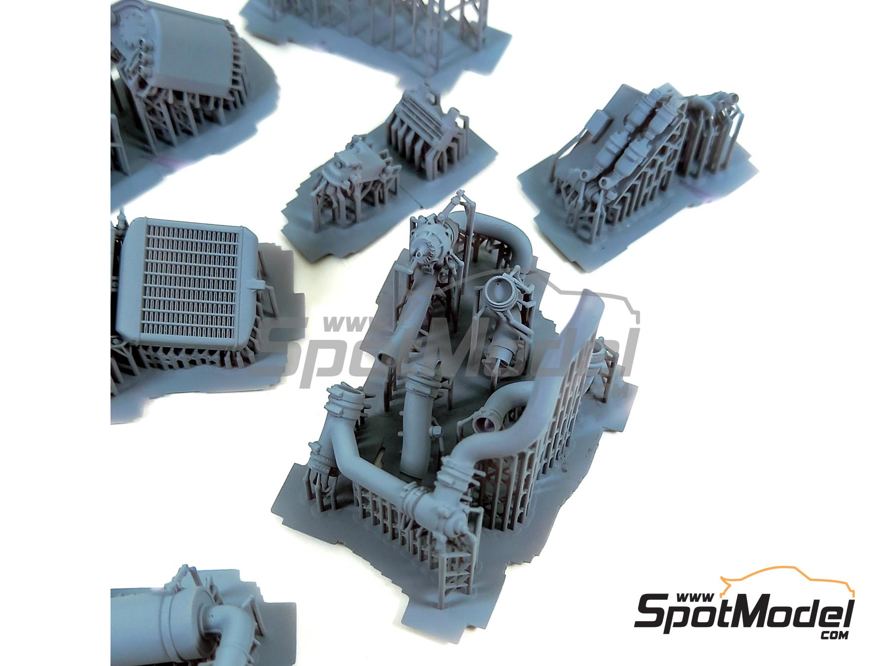 Image 35: Lancia Delta S4 Grupo B | Motor en escala&nbsp;1/24 fabricado por GPmodeling (ref.&nbsp;GP-S426)