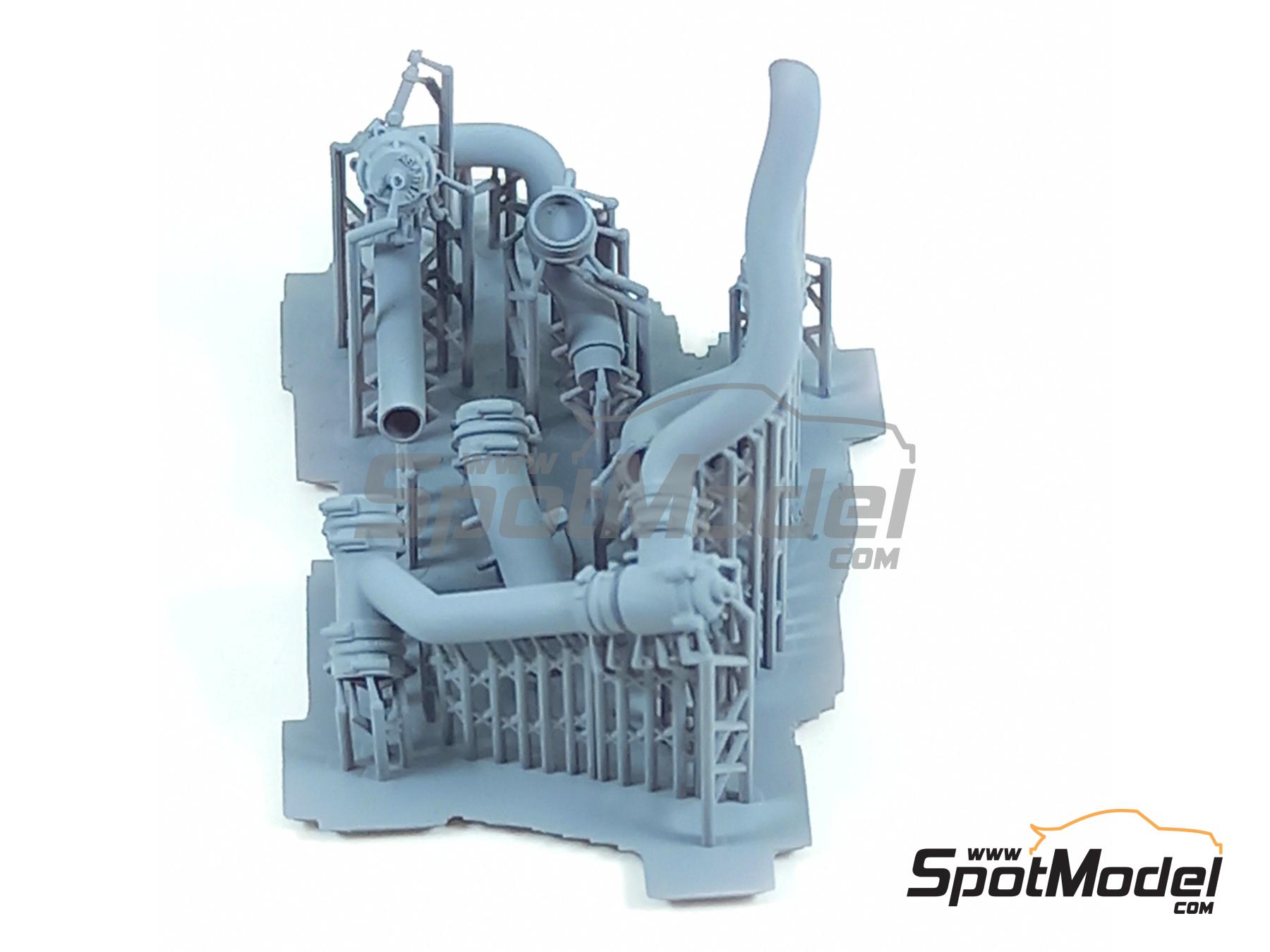 Image 36: Lancia Delta S4 Grupo B | Motor en escala&nbsp;1/24 fabricado por GPmodeling (ref.&nbsp;GP-S426)