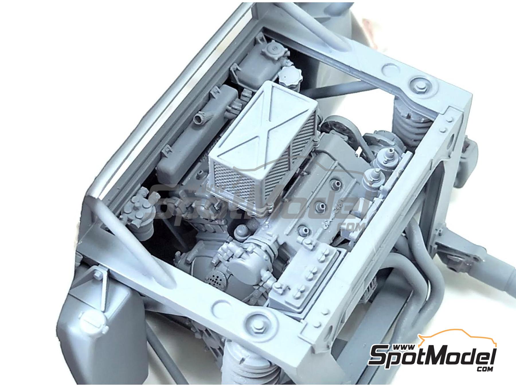 Image 1: Lancia Stratos - 12 valvulas | Motor en escala 1/24 fabricado por GPmodeling (ref. STR12V)