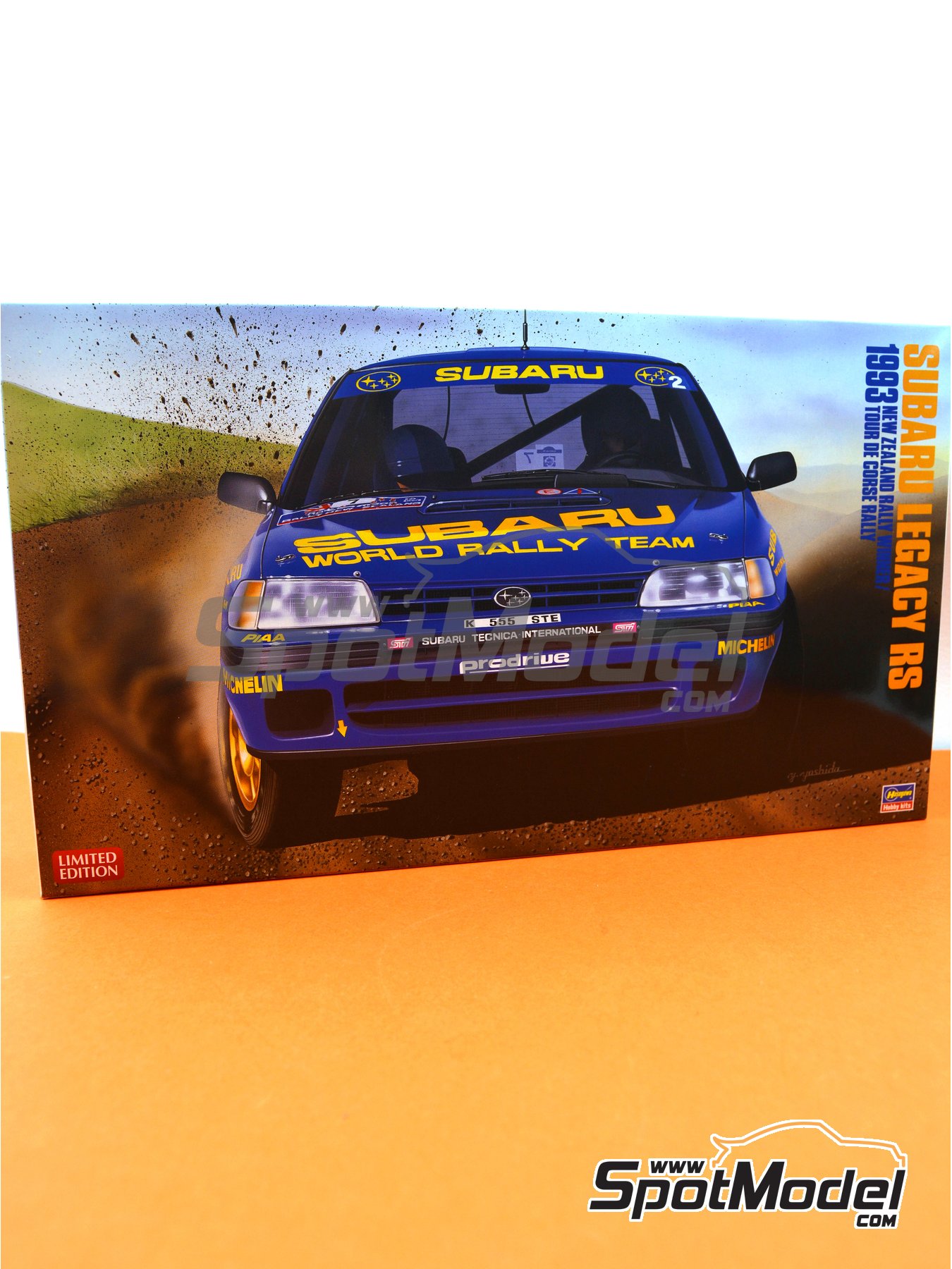 Subaru Legacy RS Subaru Rally Team - New Zealand rally, Tour de Corse 1993 | Model car kit in 1/24 scale manufactured by Hasegawa (ref.&nbsp;20311) image