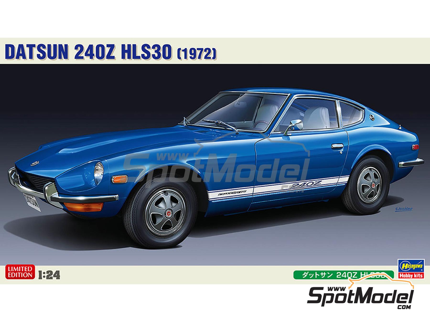 Hasegawa 20405: Car scale model kit 1/24 scale - Datsun 240Z HLS30 1972 ...