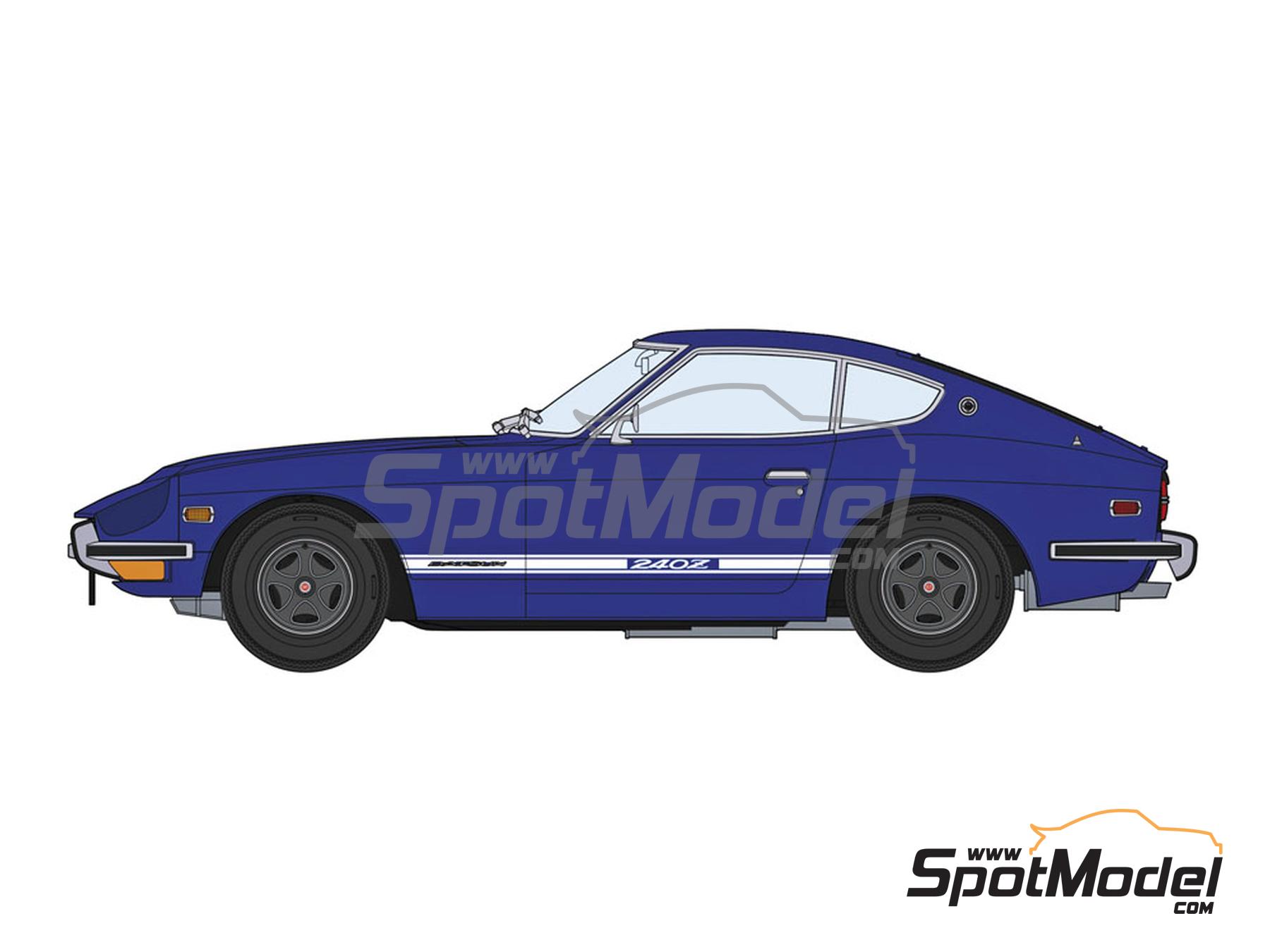 Hasegawa 20405: Car scale model kit 1/24 scale - Datsun 240Z HLS30 1972 ...