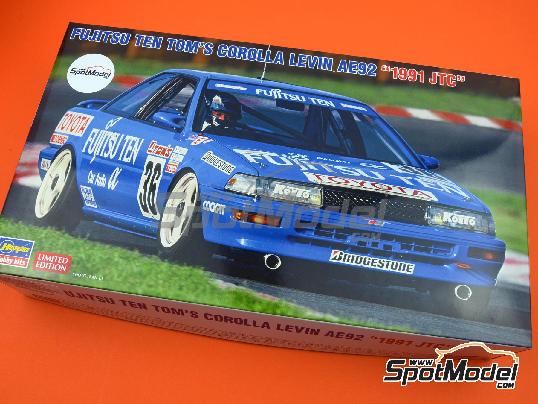 Hasegawa 1/24 Scale Corolla Levin AE92 