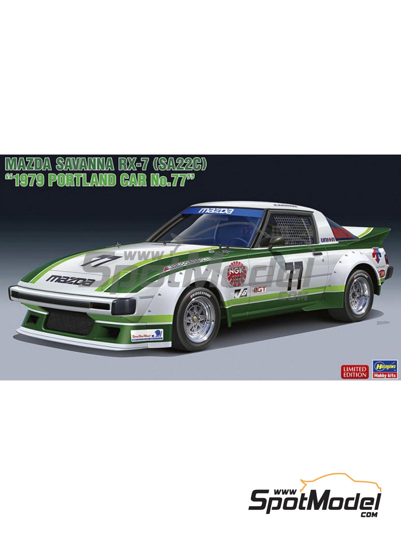 Hasegawa 20661: Car scale model kit 1/24 scale - Mazda Savanna RX
