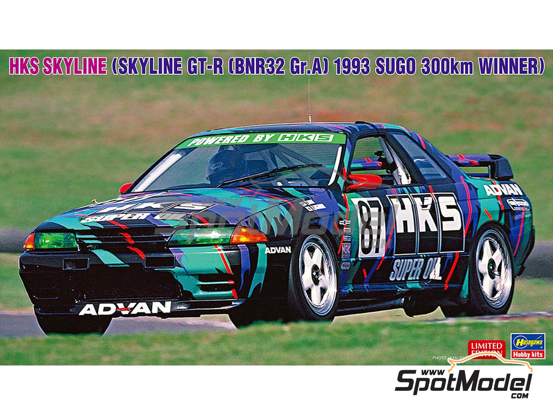 Hasegawa 20670: Car scale model kit 1/24 scale - Nissan Skyline GT