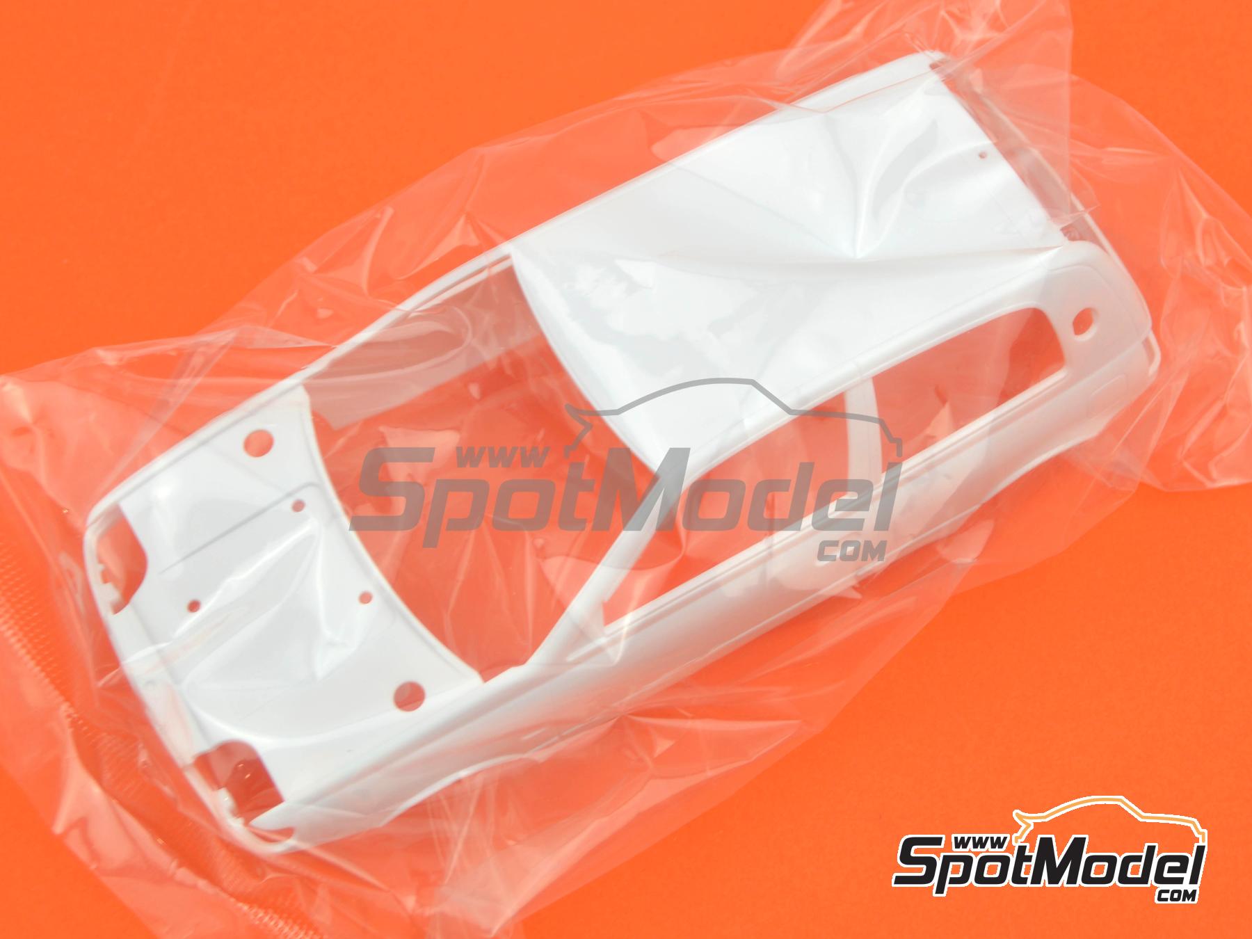 Image 2: Nissan Sunny - Pulsar GTI-R RNN14 Group N Nissan Belgium Rally Team sponsored by Alcatel - Acropolis Rally 1992 | Car scale model kit in 1/24 scale manufactured by Hasegawa (ref.&nbsp;20676, also 4967834206762)