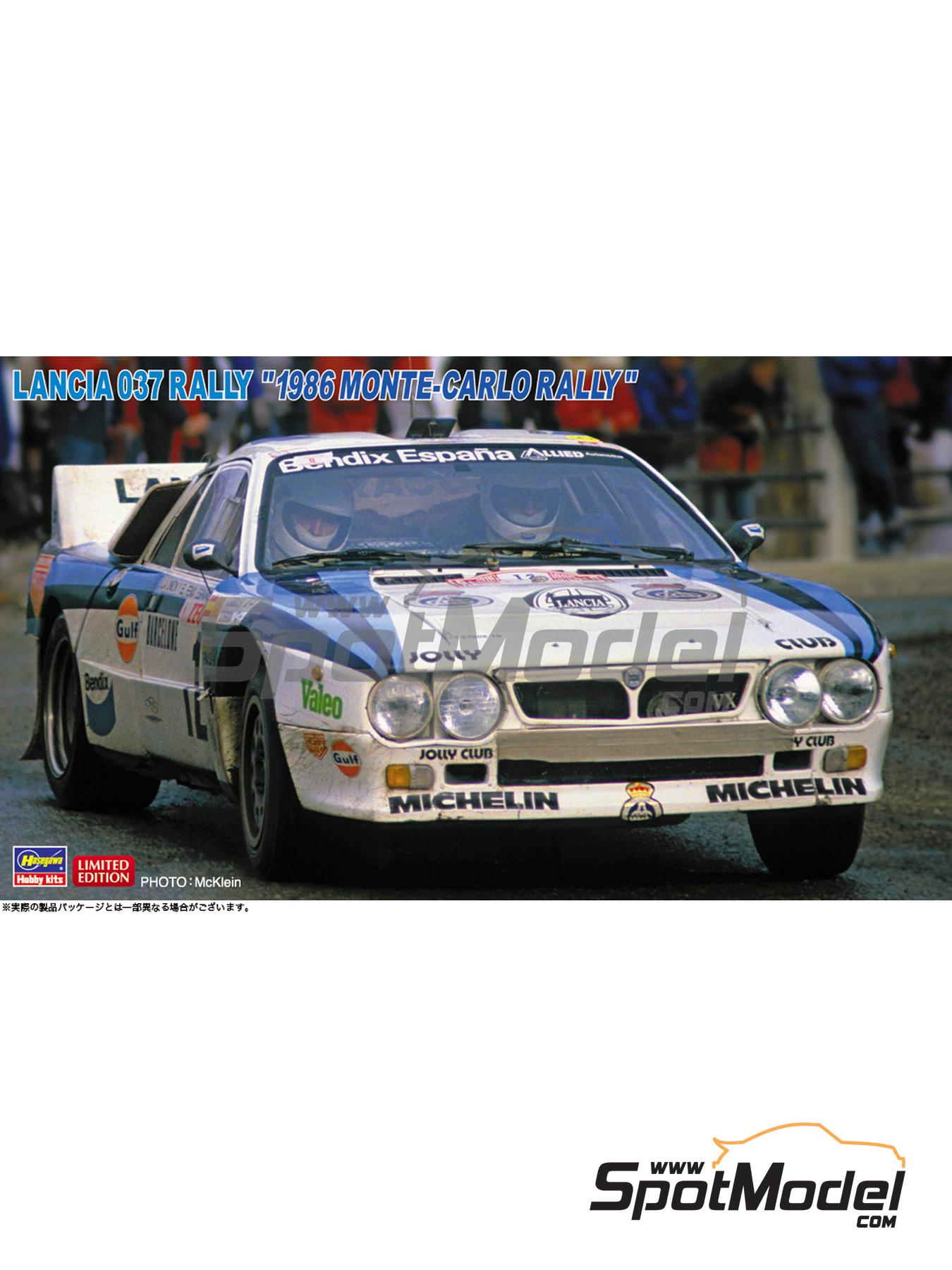 Hasegawa 20681: Car scale model kit 1/24 scale - Lancia 037 Rally