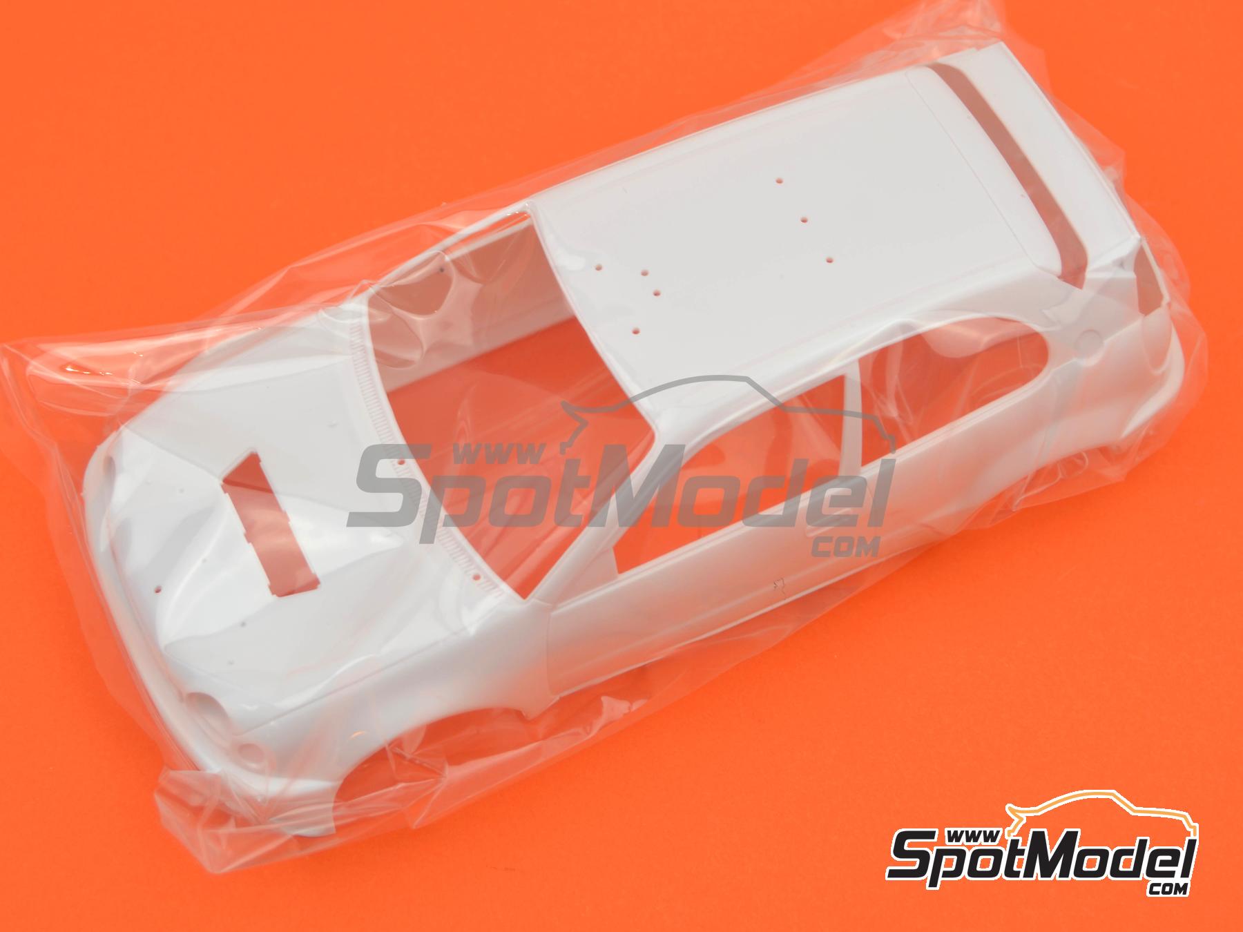 Image 2: Toyota Corolla WRC sponsored by Nastro Azzurro - Monza Rally Show 2003 | Car scale model kit in 1/24 scale manufactured by Hasegawa (ref.&nbsp;20686, also 4967834206861)