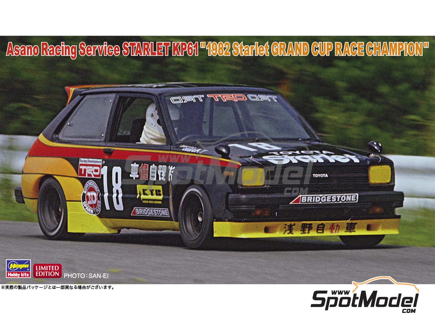 Hasegawa 20734: Car scale model kit 1/24 scale - Toyota