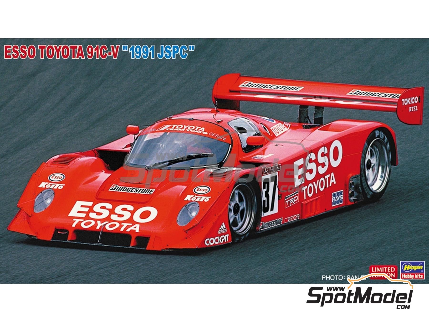 Hasegawa 20781: Car scale model kit 1/24 scale - Toyota 91C-V