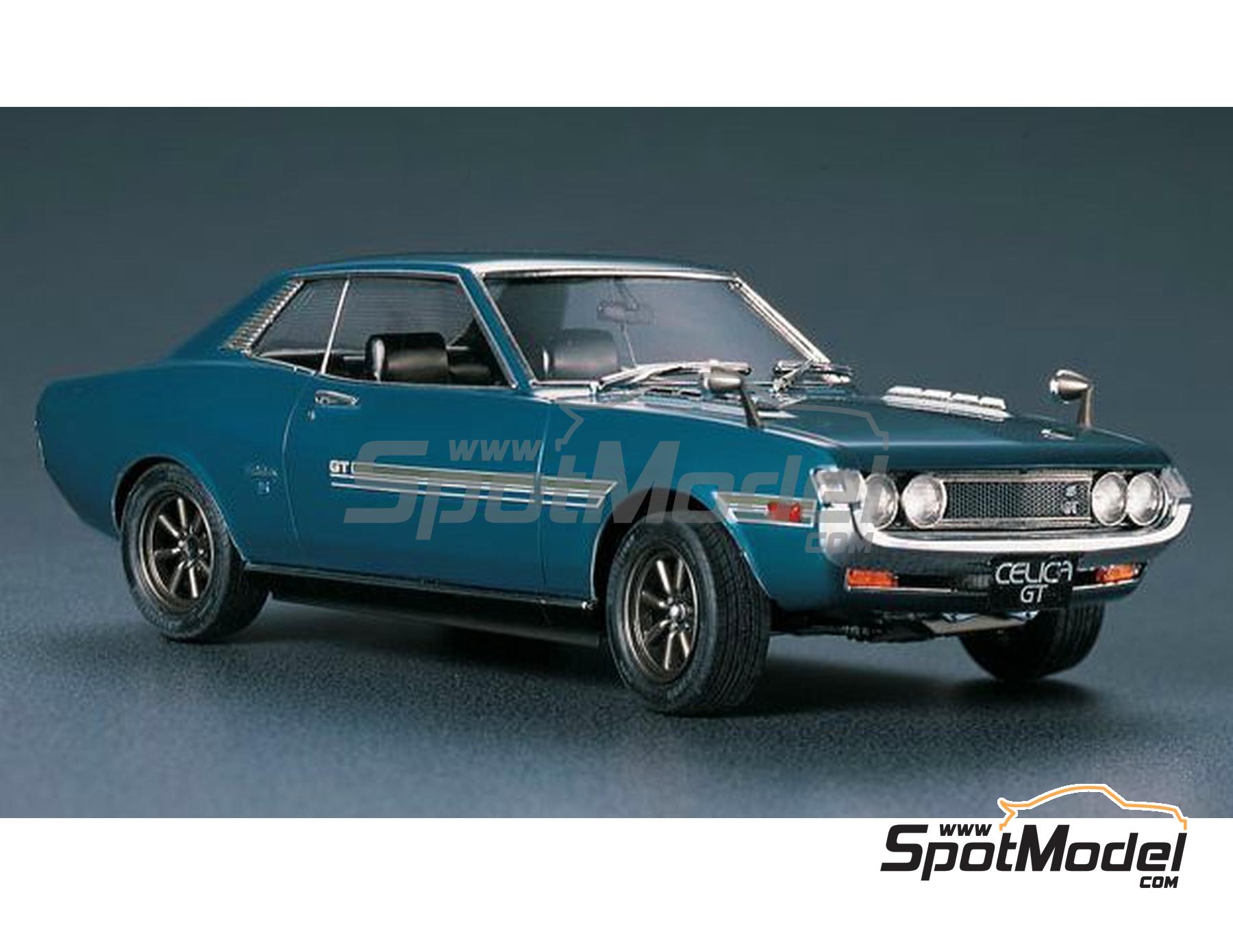 Image 2: Toyota Celica 1600GT TA22 -  1970 | Car scale model kit in 1/24 scale manufactured by Hasegawa (ref.&nbsp;21112, also 4967834211124 and HC-12)