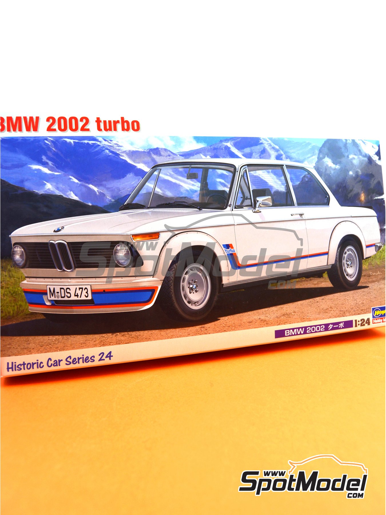 Hasegawa 1/24 Historical Car Series BMW 2002 Turbo Plastic Model HC24