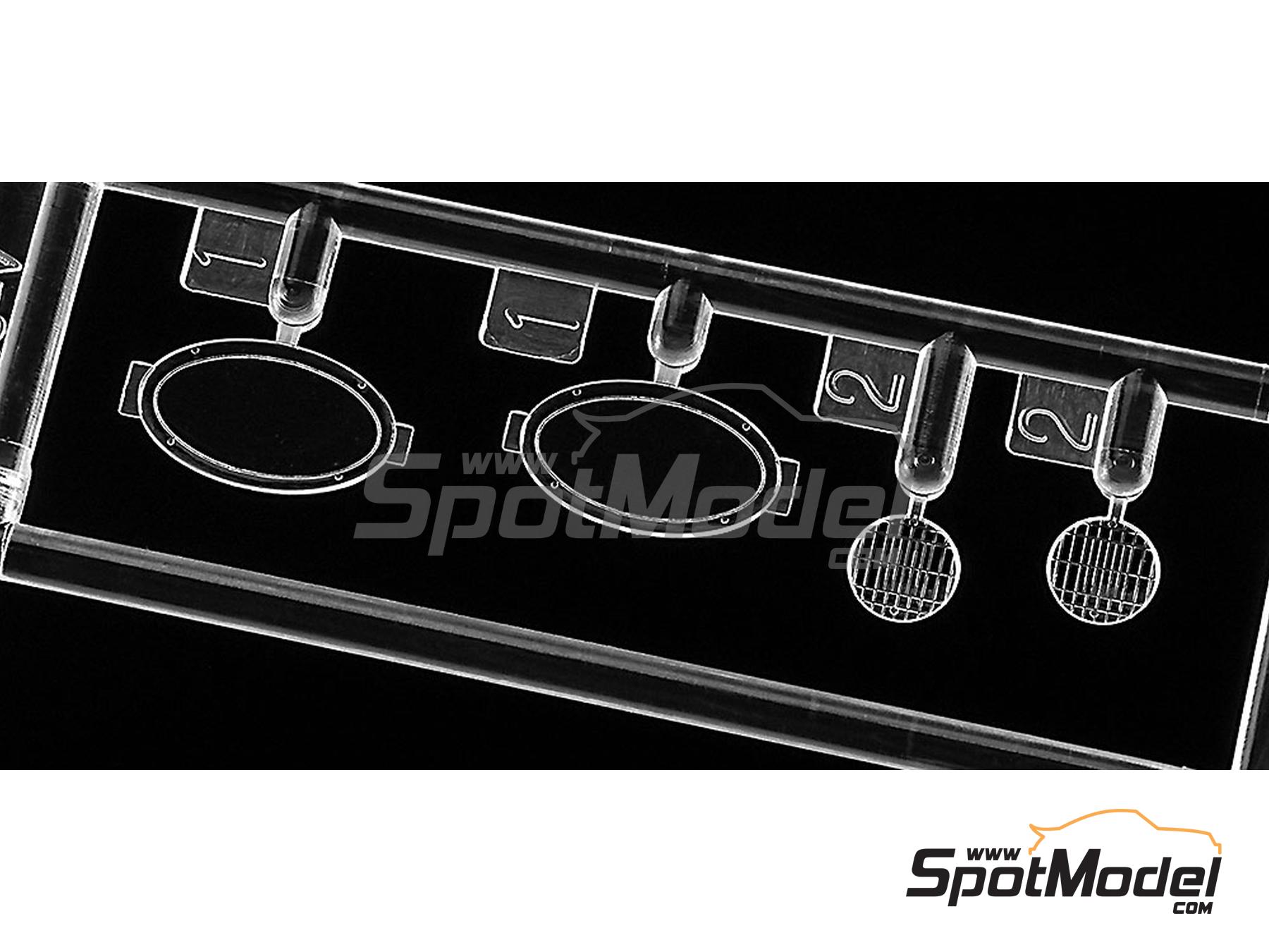 Image 29: Toyota 91C-V Tom's Team sponsored by Minolta - All Japan Sport Prototype Championship (JSPC) 1991 | Car scale model kit in 1/24 scale manufactured by Hasegawa (ref.&nbsp;21156, also 4967834211568, HC56 and 211568)