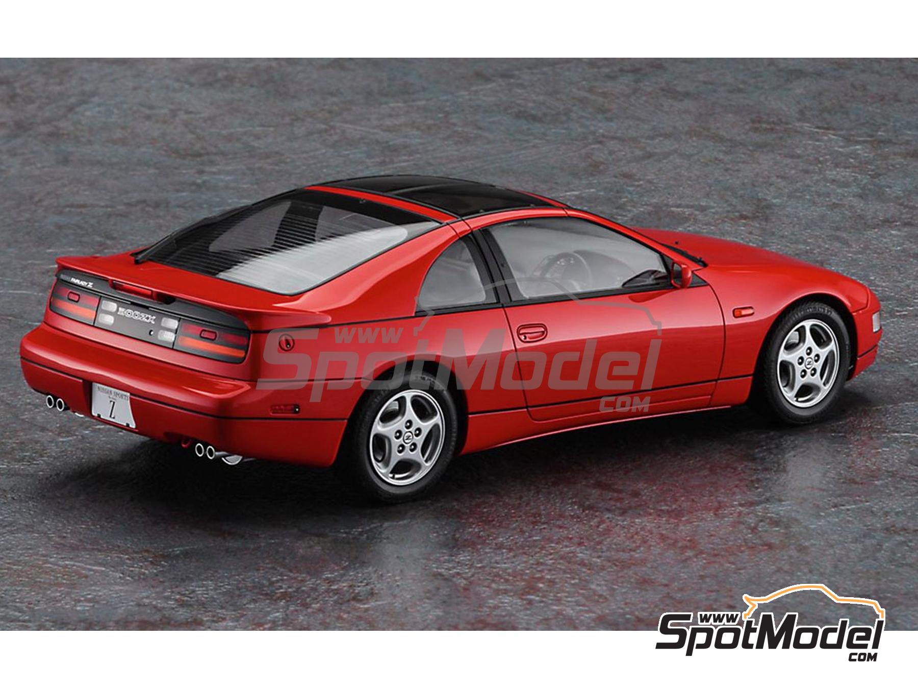 Hasegawa 1/24 Nissan 300ZX 黄色￼ エンジン付き Nissan Fairlady 300ZX Turbo full-building - YouTube