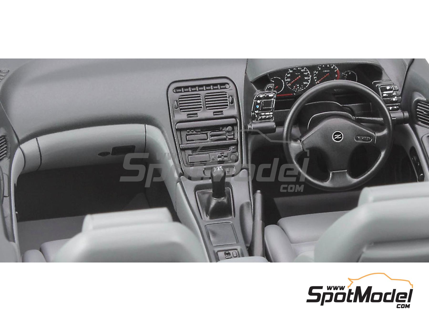 Image 9: Nissan Fairlady Z (Z32) Twin Turbo 2by2 -  1989 | Maqueta de coche en escala&nbsp;1/24 fabricado por Hasegawa (ref.&nbsp;21159, tambien 4967834211599 y HC-59)