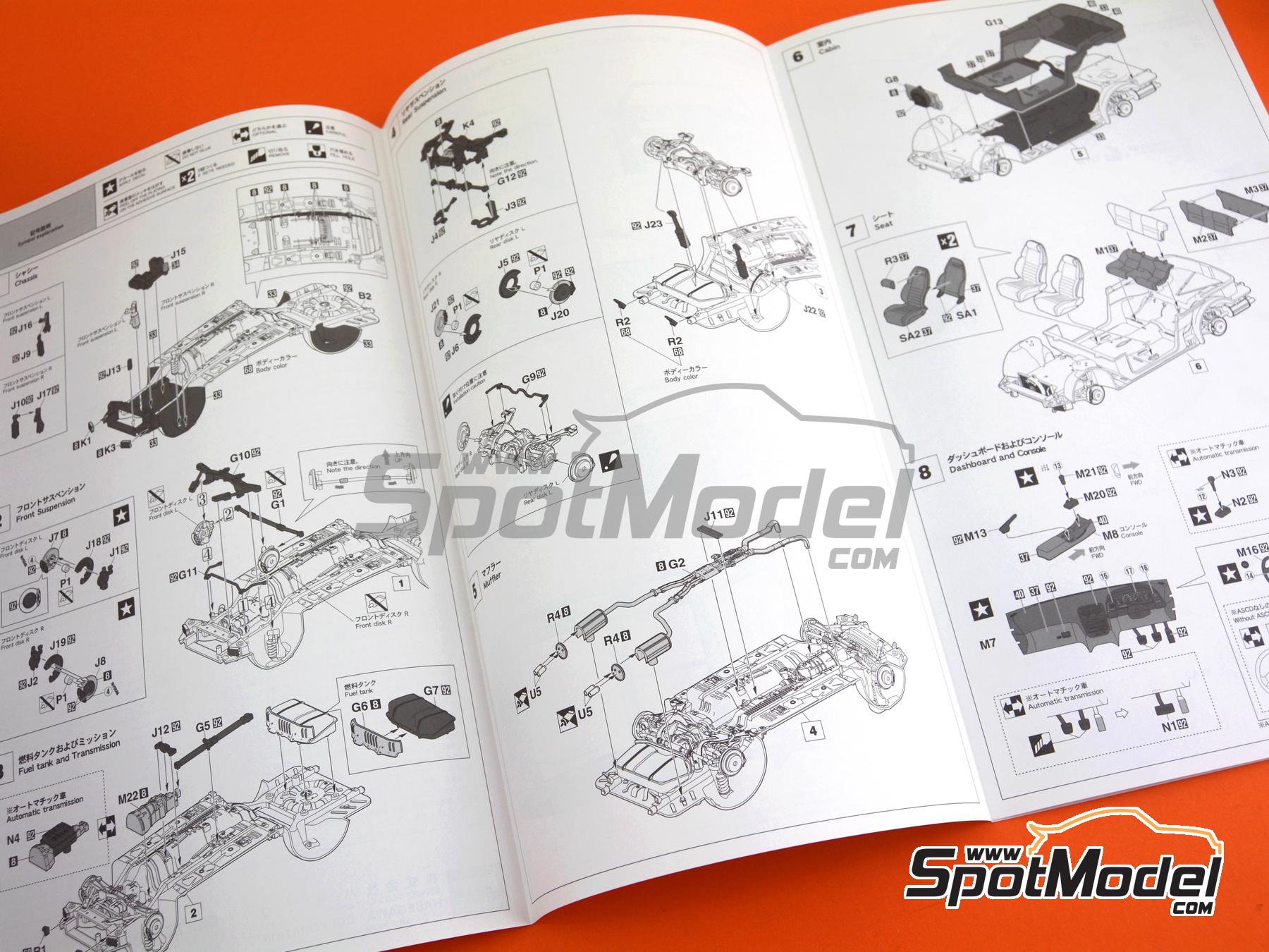 Hasegawa 21159: Car scale model kit 1/24 scale - Nissan Fairlady Z
