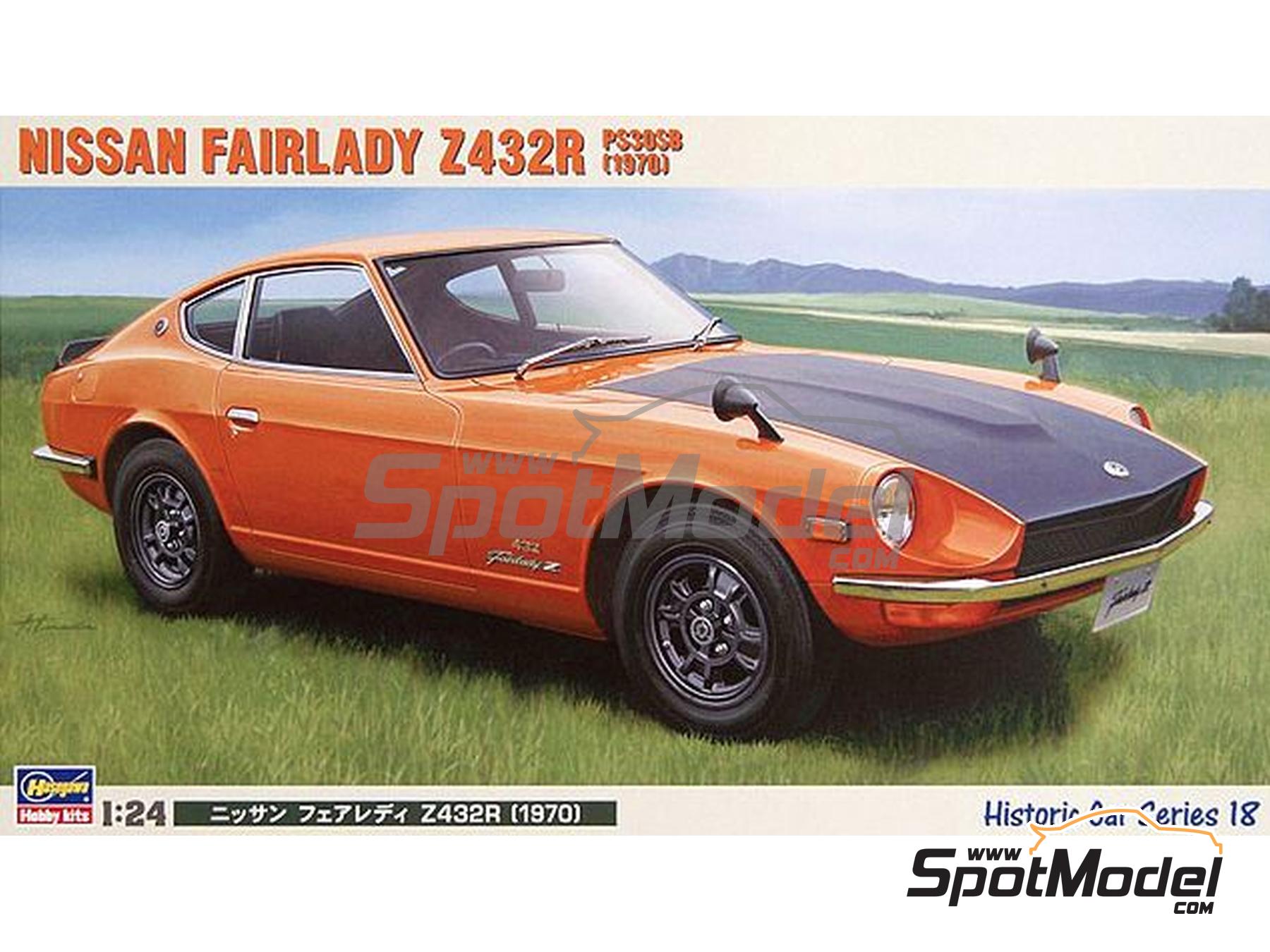 Hasegawa 21218: Car scale model kit 1/24 scale - Nissan