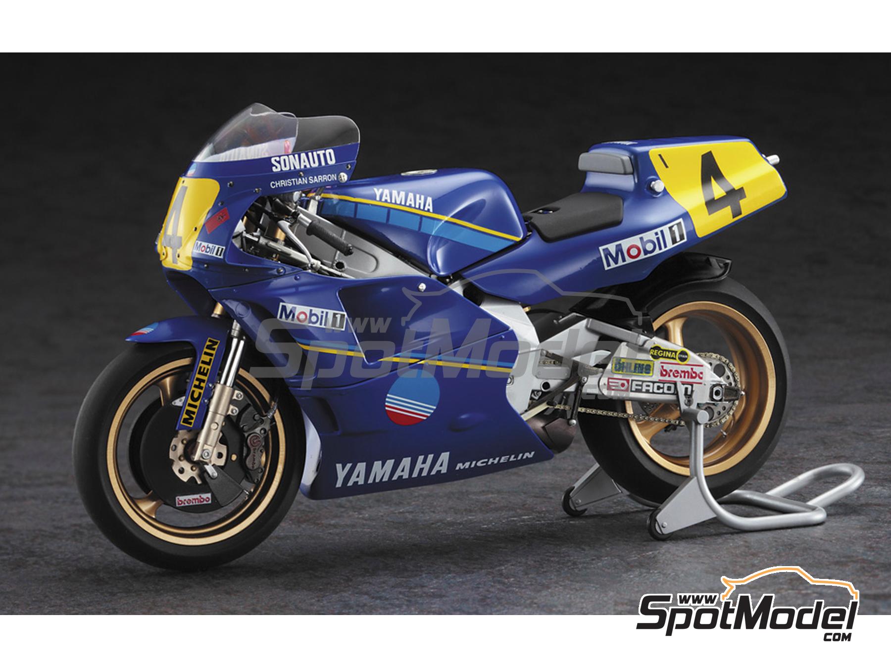 ハセガワ 1/12 ヤマハ YZR500 OWA8 SONAUTO YAMAHA 1989年 #4