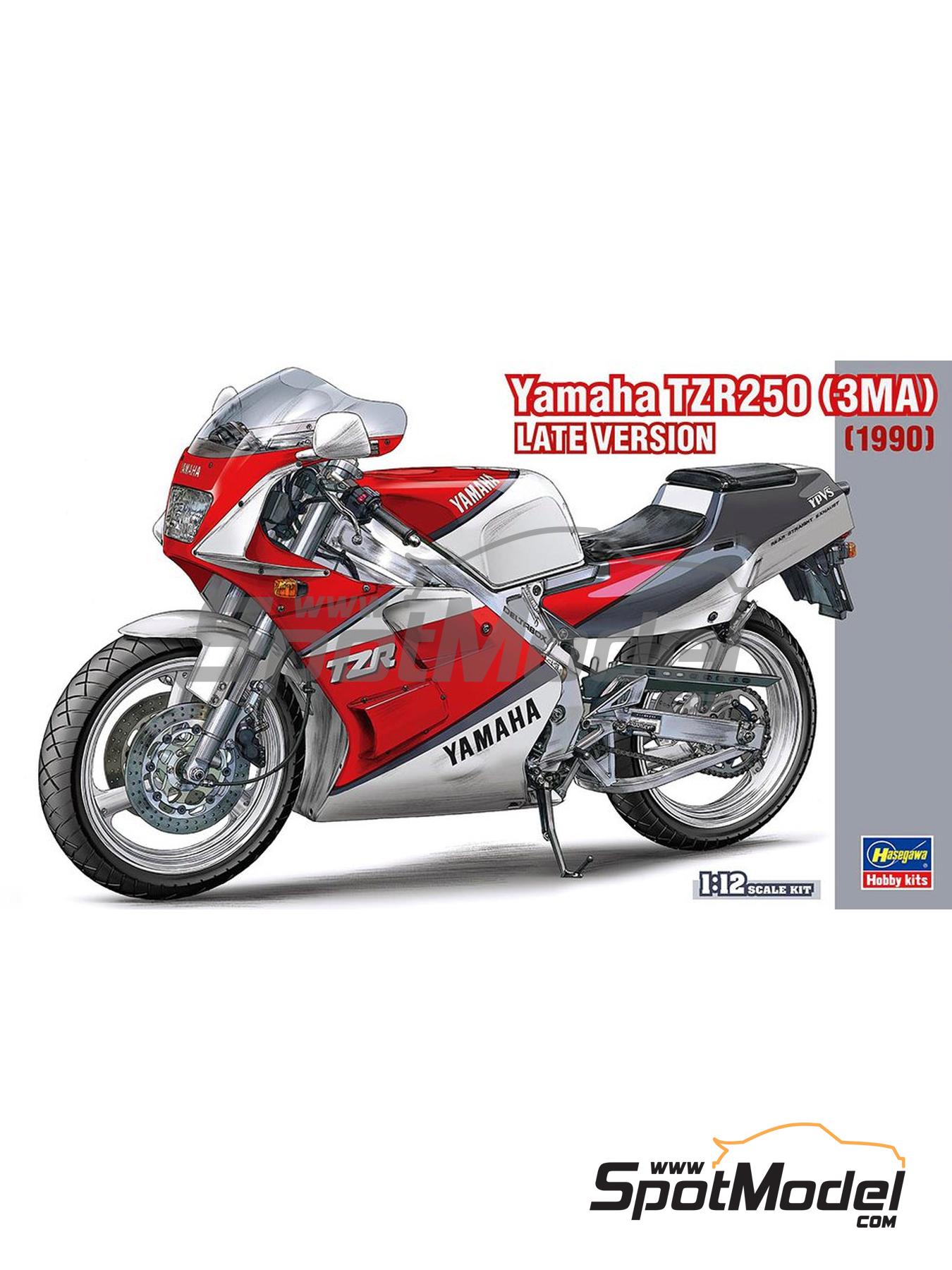 Hasegawa 21776: Motorbike scale model kit 1/12 scale - Yamaha