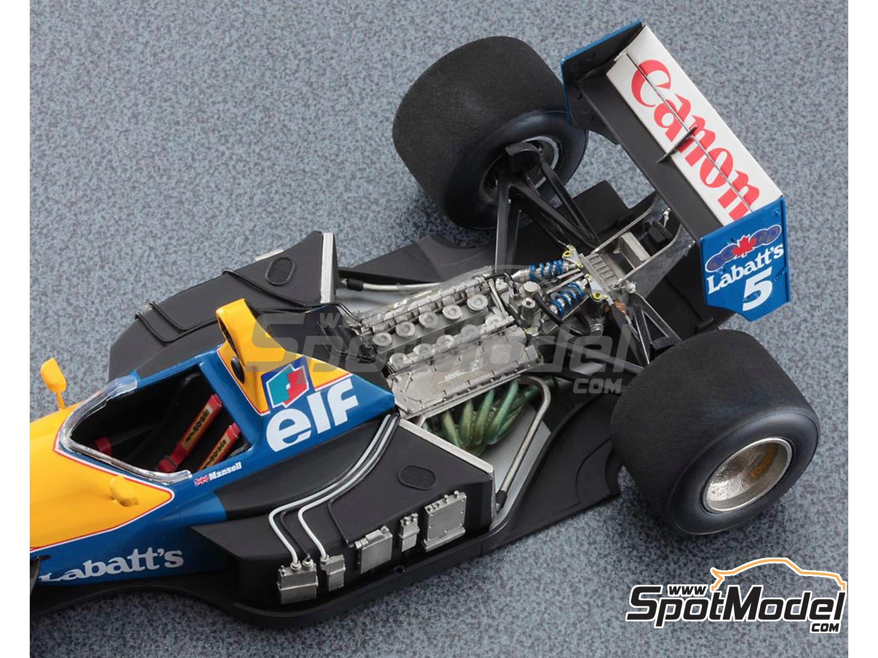 Hasegawa CH56: Car scale model kit 1/24 scale - Williams Renault