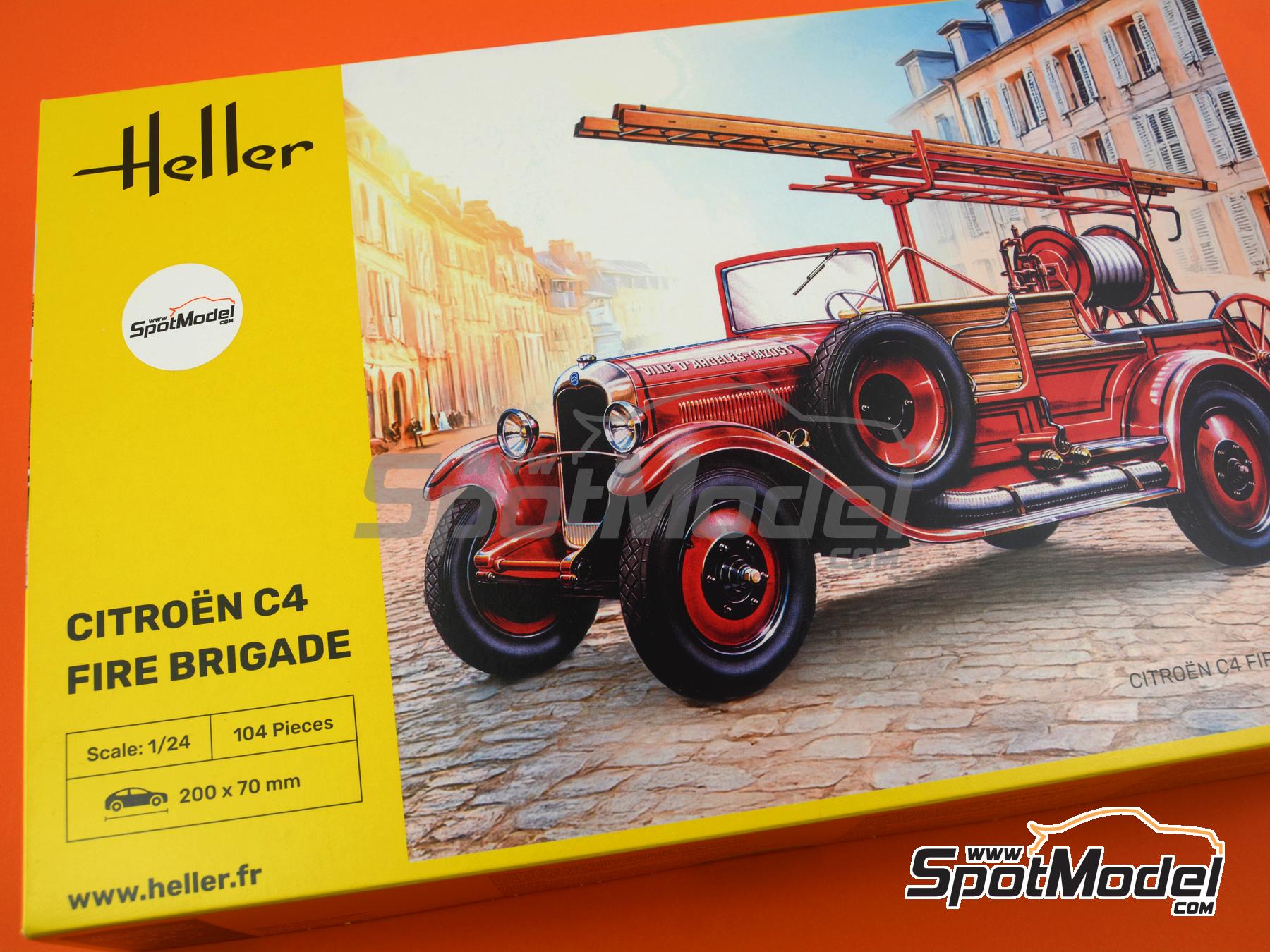 Maquette Heller Citroën 5HP Trèfle – 1/24 – Vintage Sous Blister