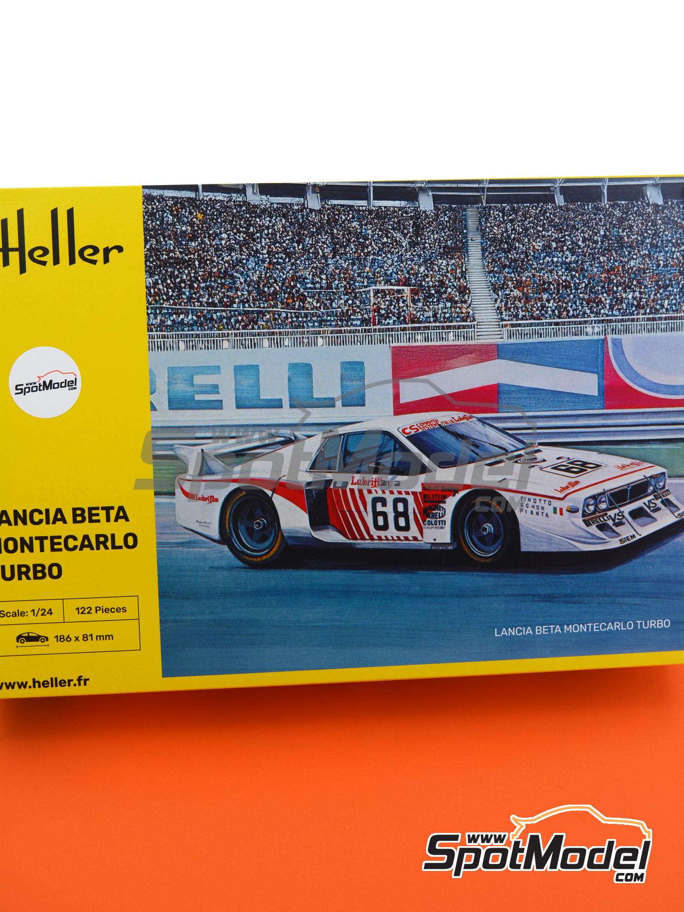 1/24 モデラーズLANCIA BETA MONTECARLO '81 LM LANCIA BETA MONTECARLO 1980 #51 / ESCI KIT 1/24 Scale model - YouTube