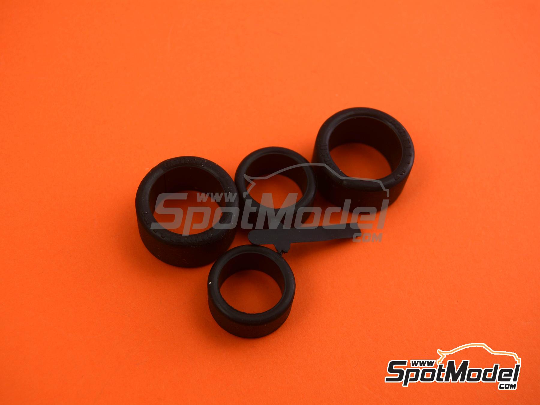 Image 10: Lancia Beta Montecarlo Turbo Jolly Club Team sponsored by Lubrifilm, CS Computer Systems - 24 Hours Le Mans 1981 | Car scale model kit in 1/24 scale manufactured by Heller (ref.&nbsp;80741, also 3279510807417)