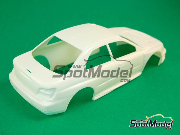 Image 4: Subaru Impreza WRC - Chypre Rally 2003 | Model car kit in 1/24 scale manufactured by Heller (ref.&nbsp;80750)