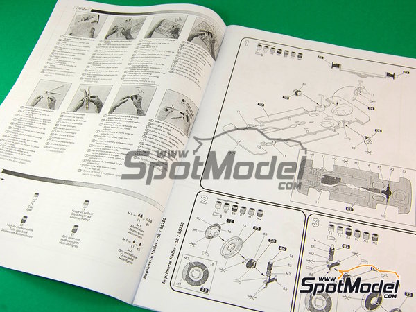 Image 8: Subaru Impreza WRC - Chypre Rally 2003 | Model car kit in 1/24 scale manufactured by Heller (ref.&nbsp;80750)