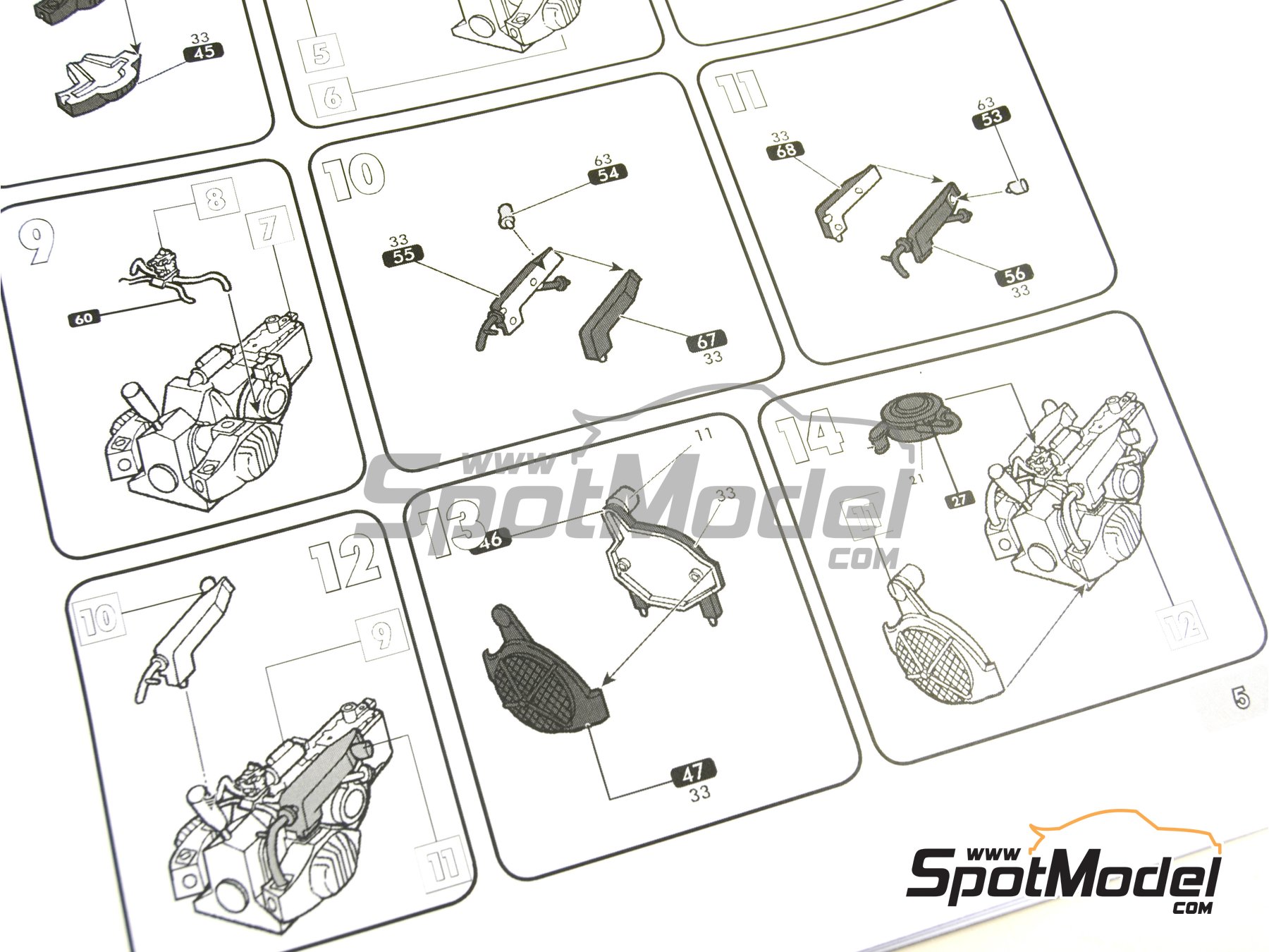 Image 11: Citroën Mehari | Maqueta de coche en escala 1/24 fabricado por Heller (ref. 80760, tambien 3279510807608)