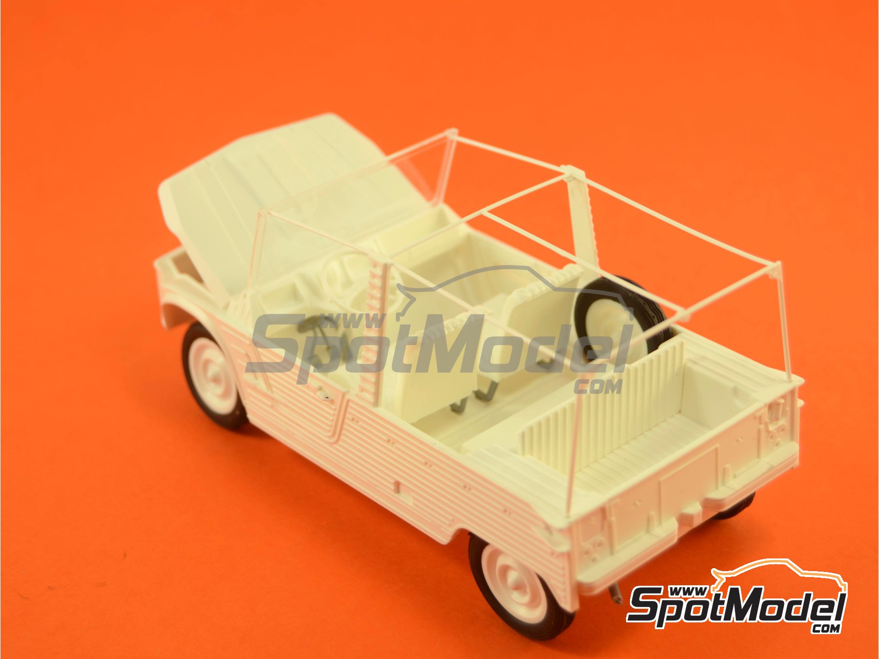 Maquette voiture Heller 1/24 80767 Citroën 2CV décos spéciales