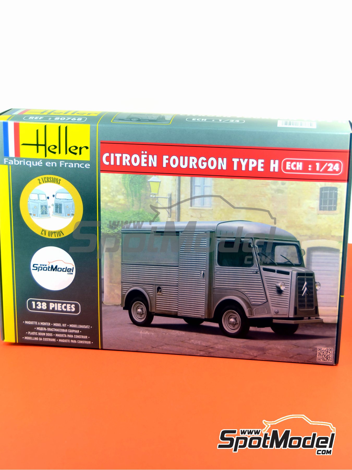 Heller Maquette véhicule : Kit : Citroën Fourgon HY pas cher
