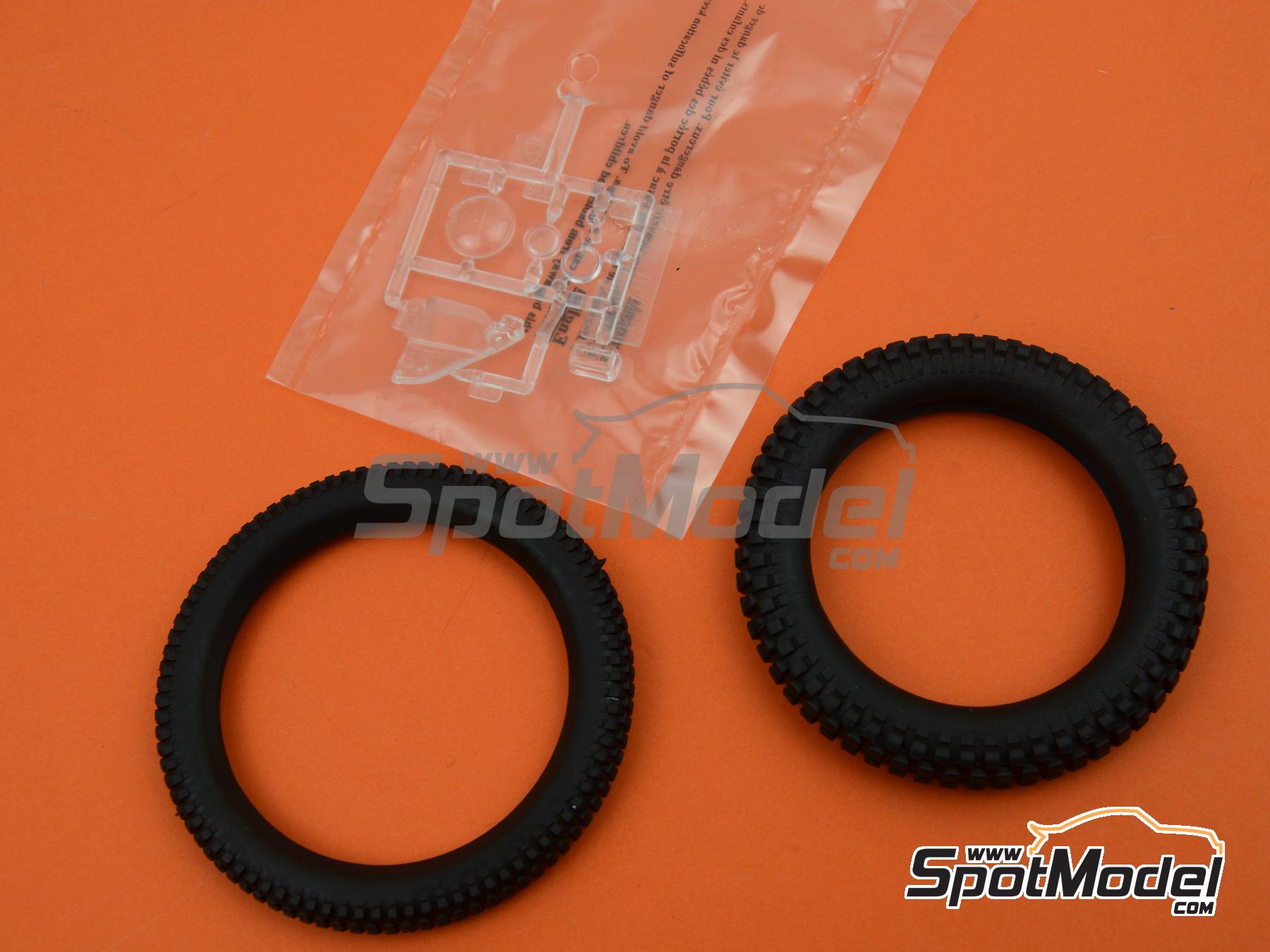 Image 5: Yamaha 125 TY | Maqueta de moto en escala&nbsp;1/8 fabricado por Heller (ref.&nbsp;80902, tambien 3279510809022)