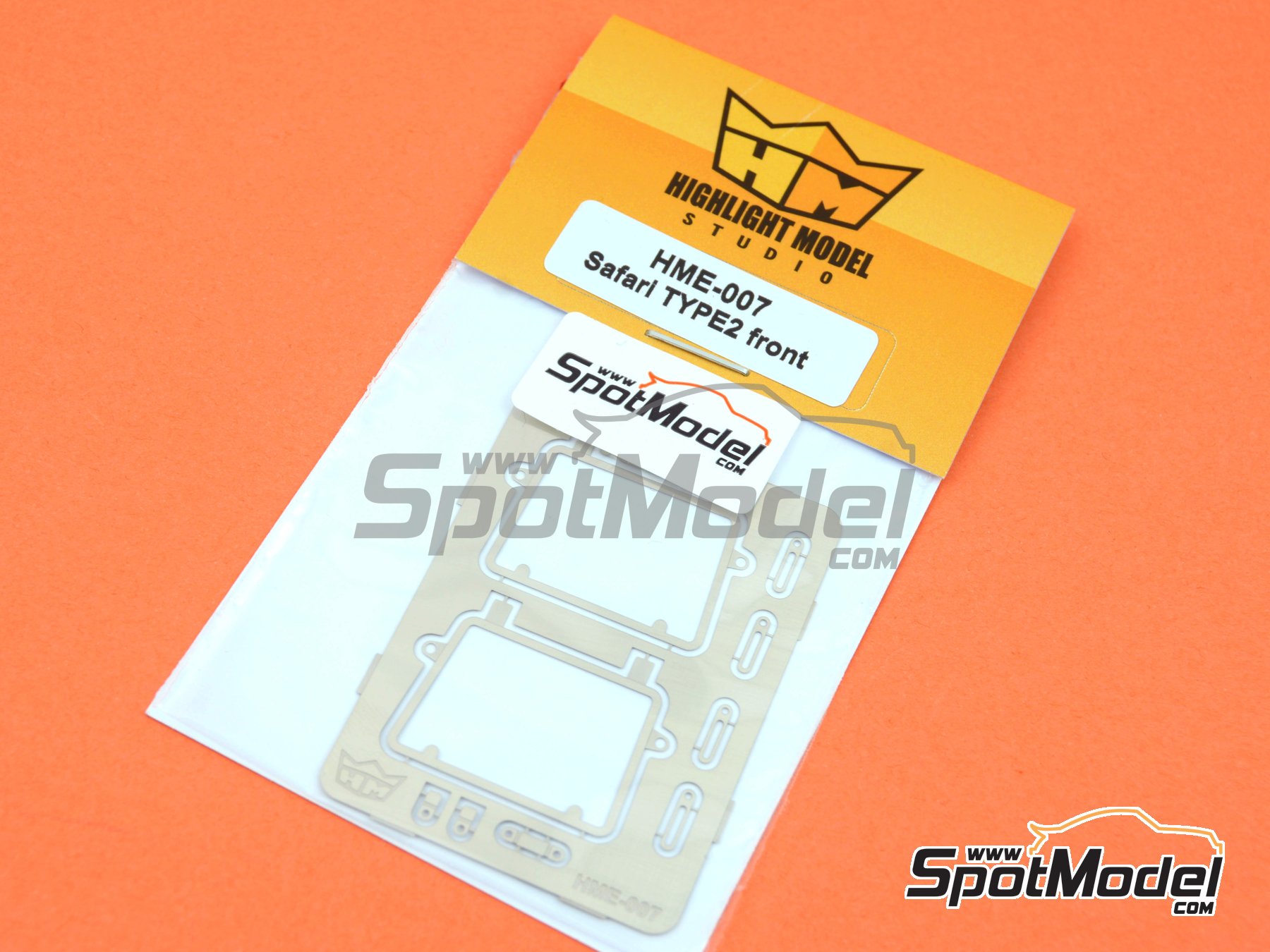 Image 5: Ventanillas tipo safari para Volkswagen Transporter T2 | Detalle en escala&nbsp;1/24 fabricado por Highlight Model Studio (ref.&nbsp;HME-007, tambien 4545782064070)