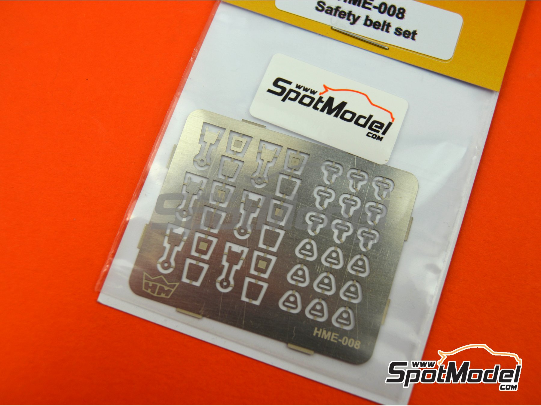 Image 2: Safety belt set | Detail in 1/24 scale manufactured by Highlight Model Studio (ref. HME-008)