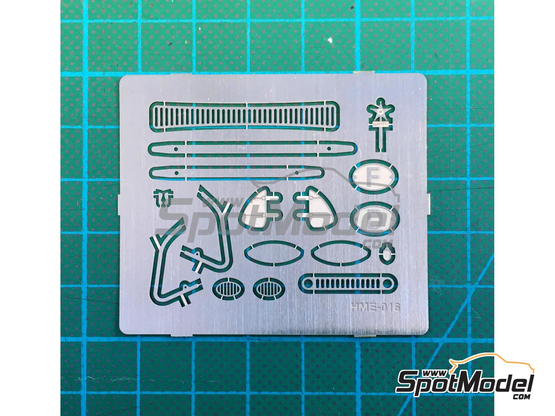 Image 1: Volkswagen Beetle - Set de detallado 2 | Detalle en escala&nbsp;1/24 fabricado por Highlight Model Studio (ref.&nbsp;HME-016, tambien 4545782063875)