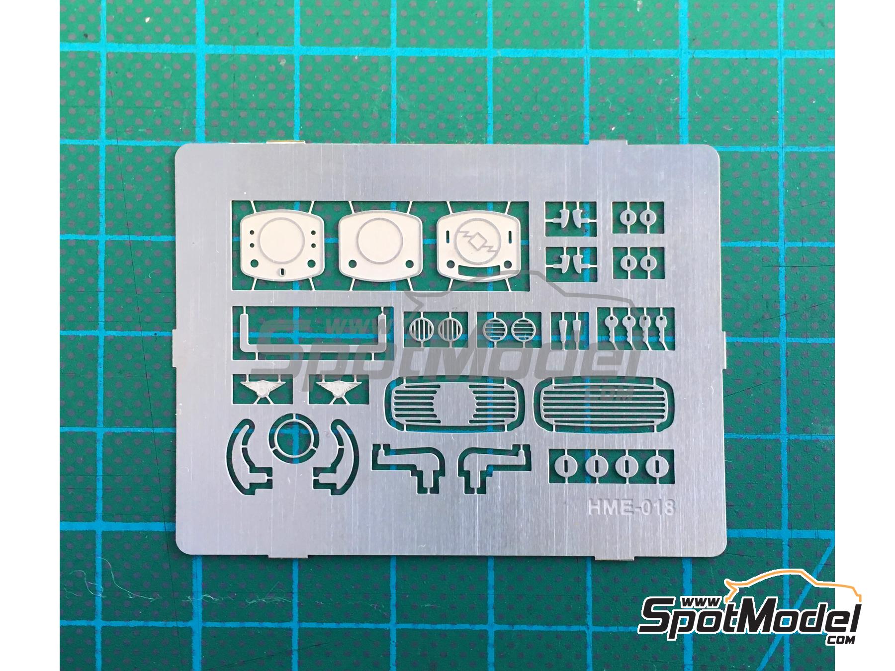 Image 1: Volkswagen Beetle - Detail set 4 | Detail in 1/24 scale manufactured by Highlight Model Studio (ref.&nbsp;HME-018, also 4545782063899)