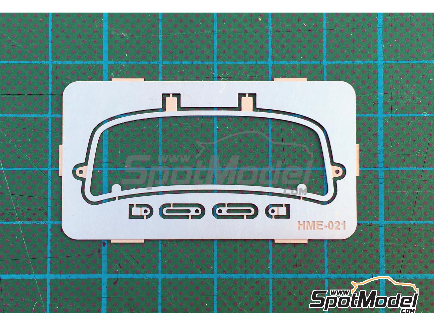 Image 1: Volkswagen Beetle - Luna delantera estilo Safari | Detalle en escala&nbsp;1/24 fabricado por Highlight Model Studio (ref.&nbsp;HME-021, tambien 4545782063974)