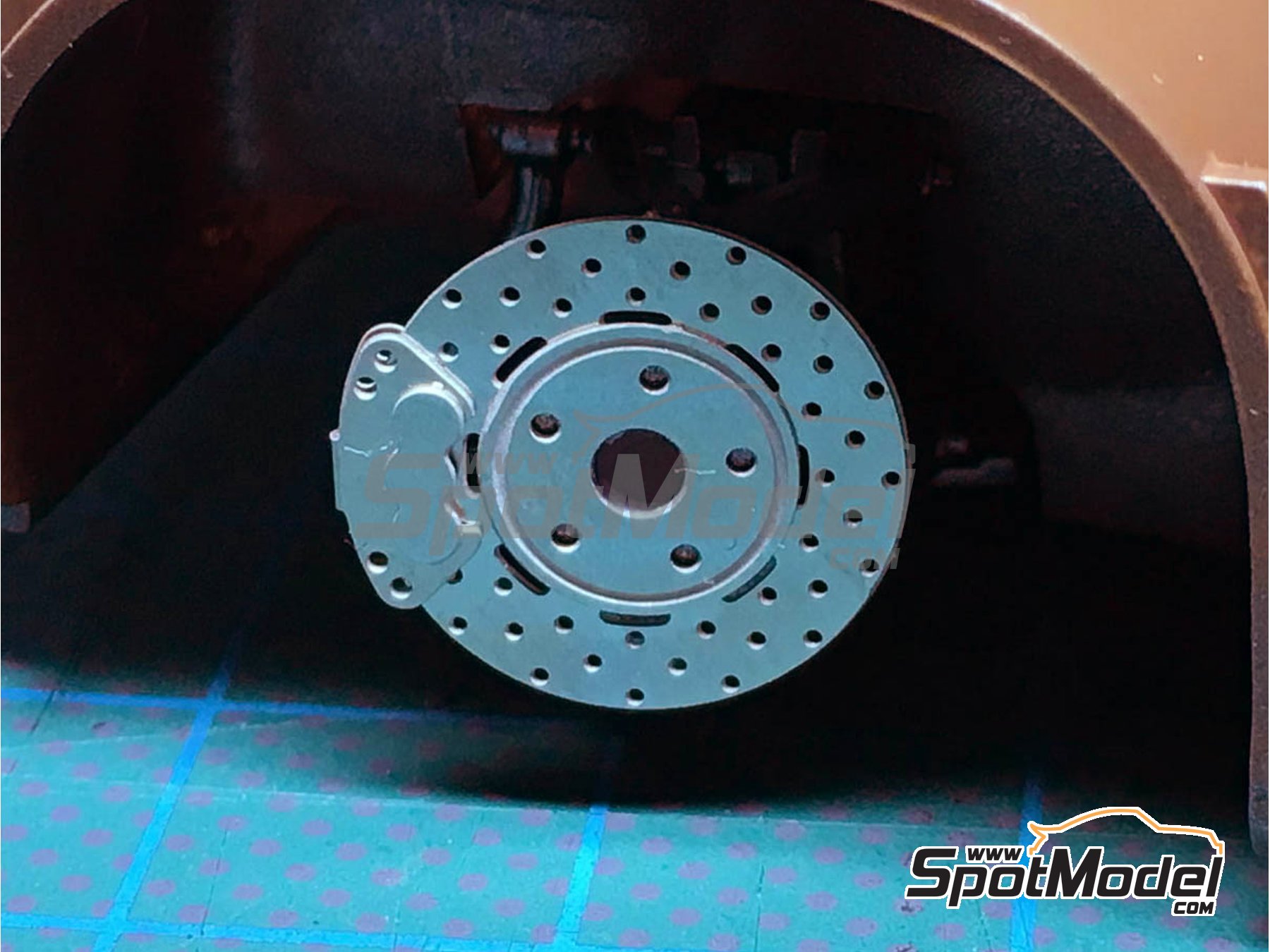 Image 2: Discos de freno de 12mm | Frenos en escala&nbsp;1/24 fabricado por Highlight Model Studio (ref.&nbsp;HME-040)