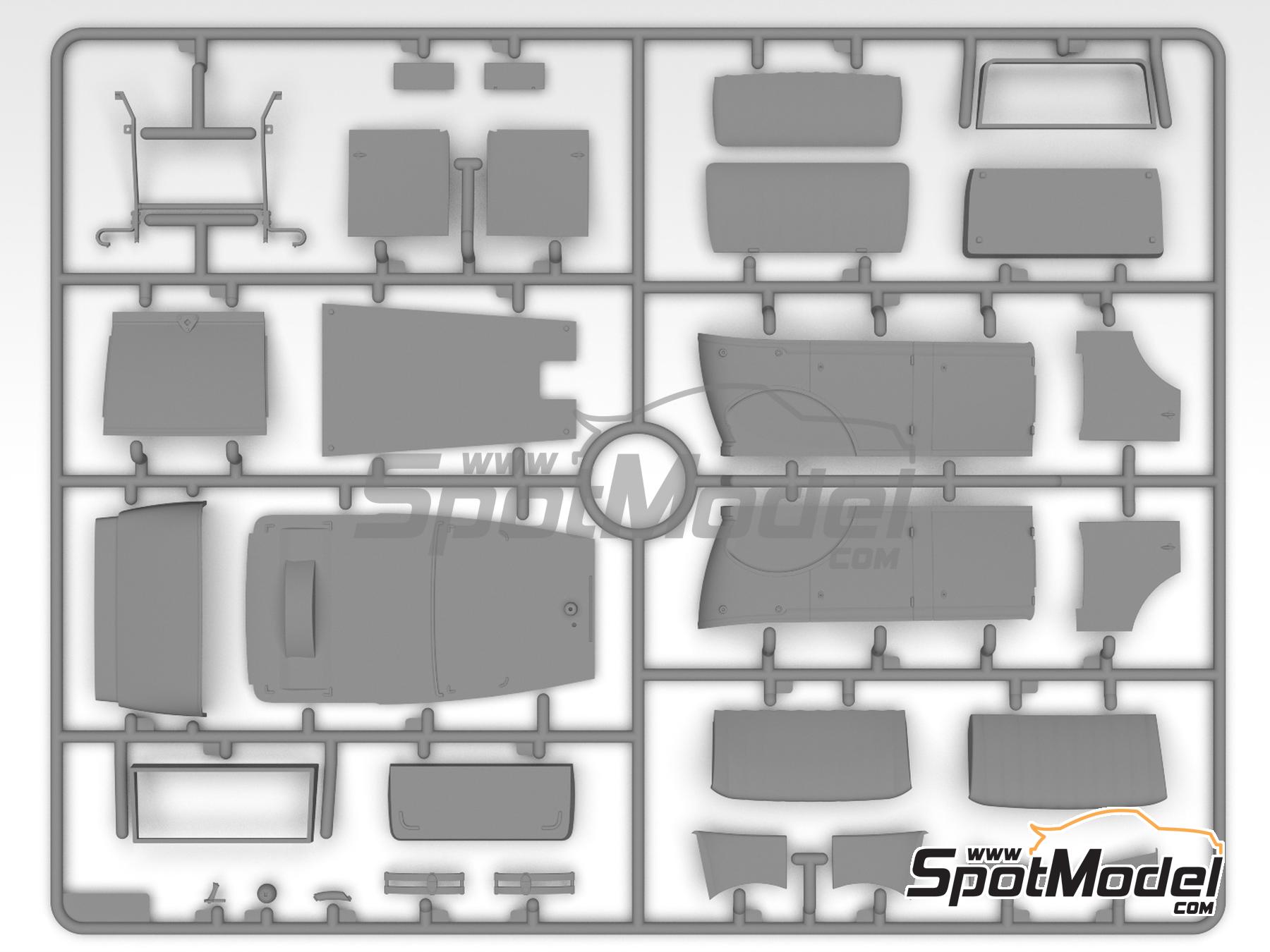 Image 9: Ford Model A Standard Phaeton Soft Top -  1930 | Car scale model kit in 1/24 scale manufactured by ICM (ref.&nbsp;ICM24050, also 4823044409624 and 24050)