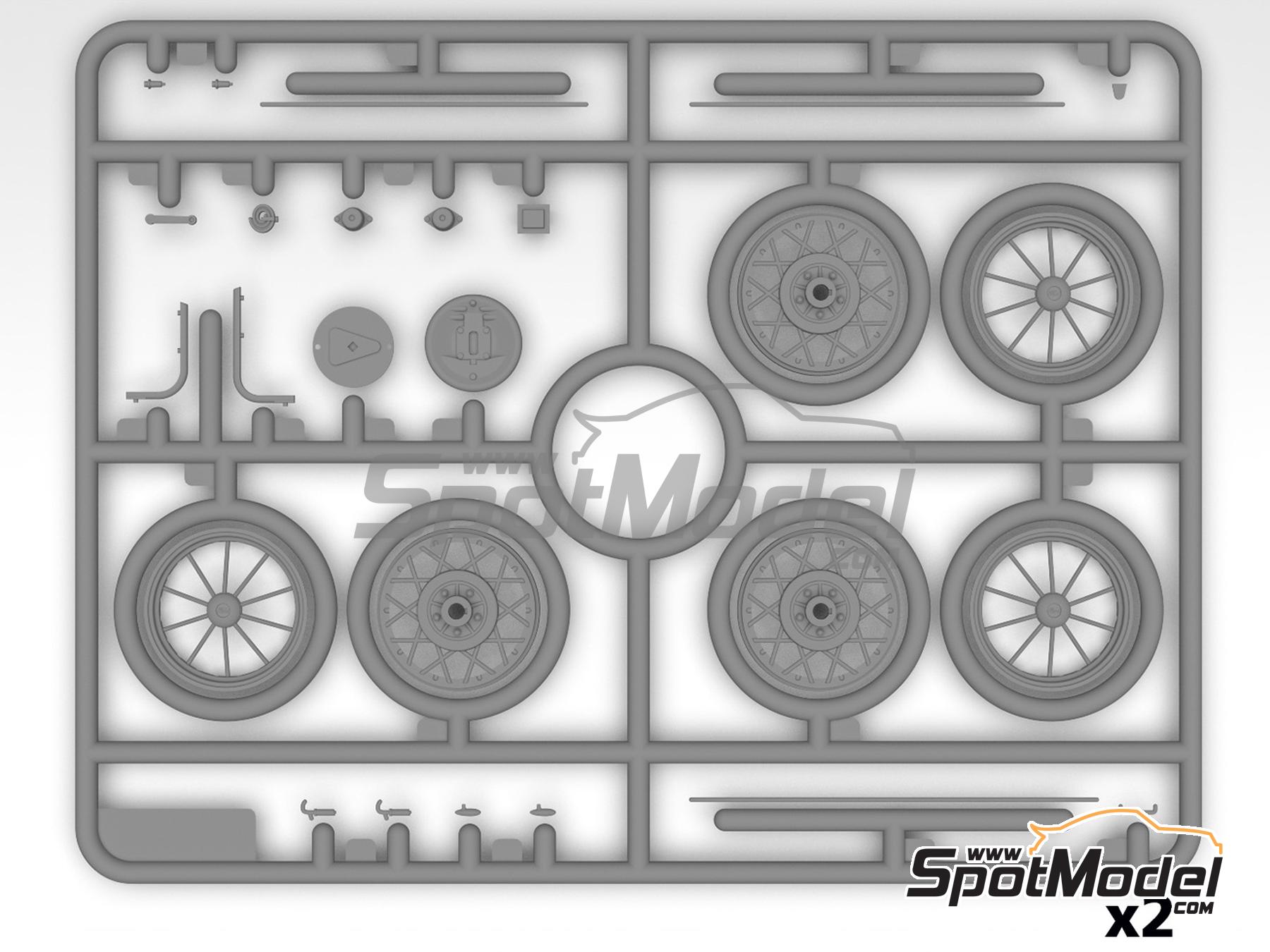 Image 10: Ford Model A Standard Phaeton Soft Top -  1930 | Car scale model kit in 1/24 scale manufactured by ICM (ref.&nbsp;ICM24050, also 4823044409624 and 24050)