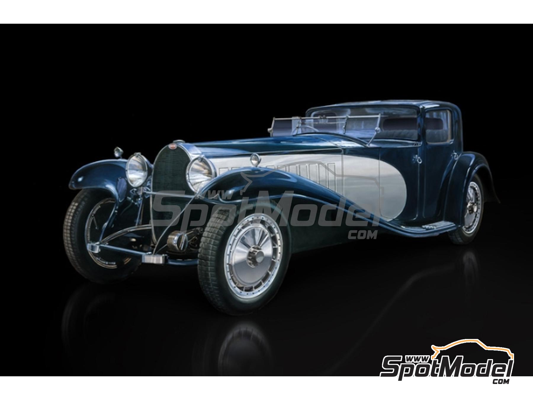 Italeri 13705: Car scale model kit 1/24 scale - Bugatti Type 41