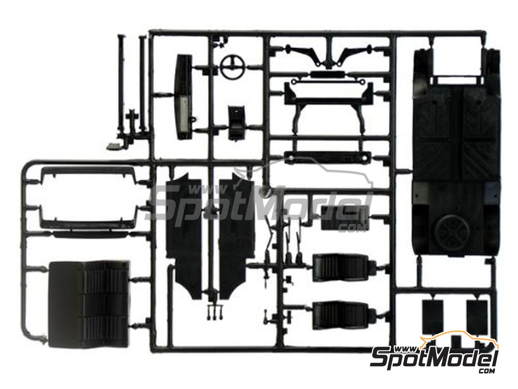 Image 5: Volkswagen Golf I GTI Rabbit -  1976, 1977 y 1978 | Maqueta de coche en escala&nbsp;1/24 fabricado por Italeri (ref.&nbsp;3622, tambien 8001283036221 y 3622S)