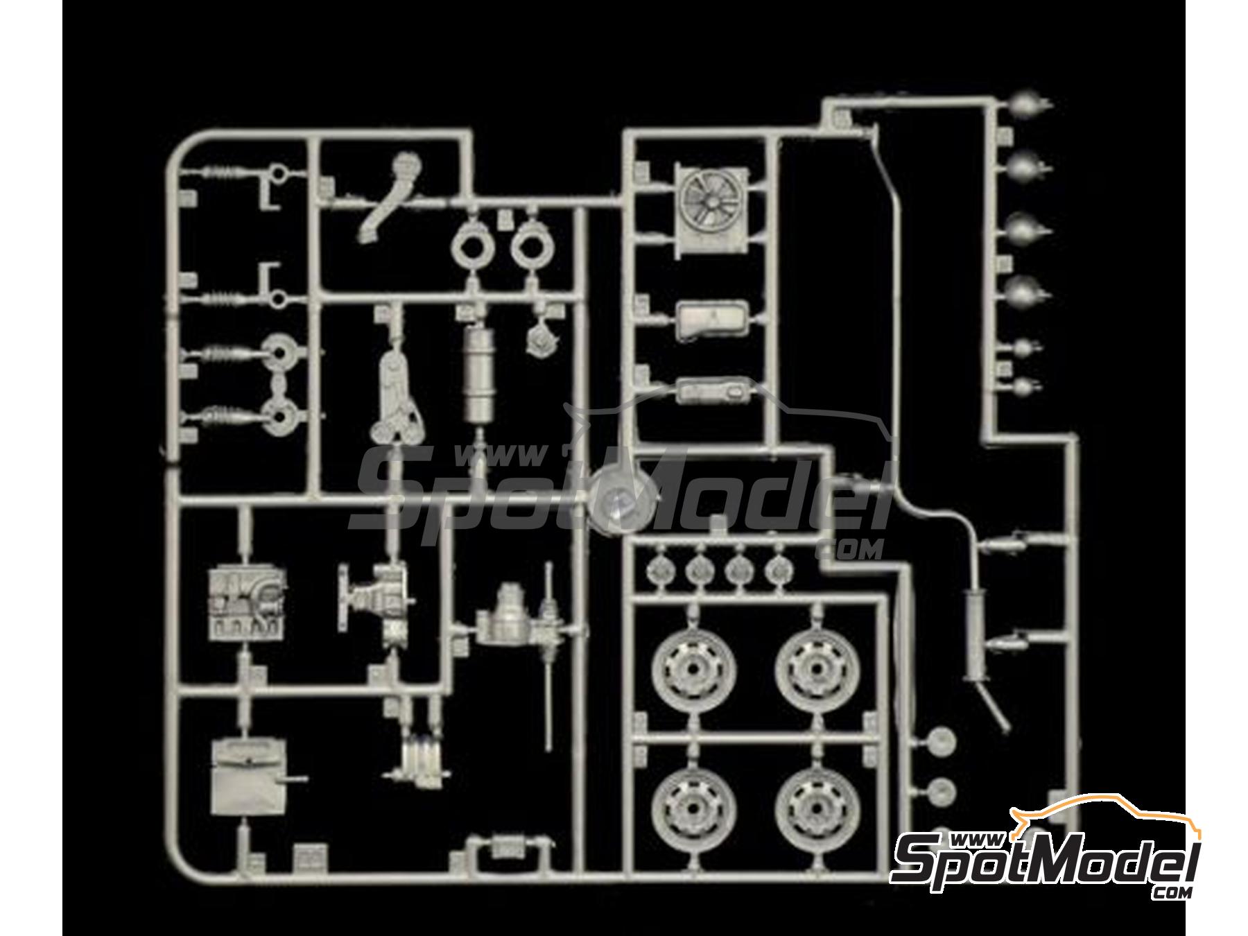 Image 6: Volkswagen Golf I GTI Rabbit -  1976, 1977 y 1978 | Maqueta de coche en escala&nbsp;1/24 fabricado por Italeri (ref.&nbsp;3622, tambien 8001283036221 y 3622S)
