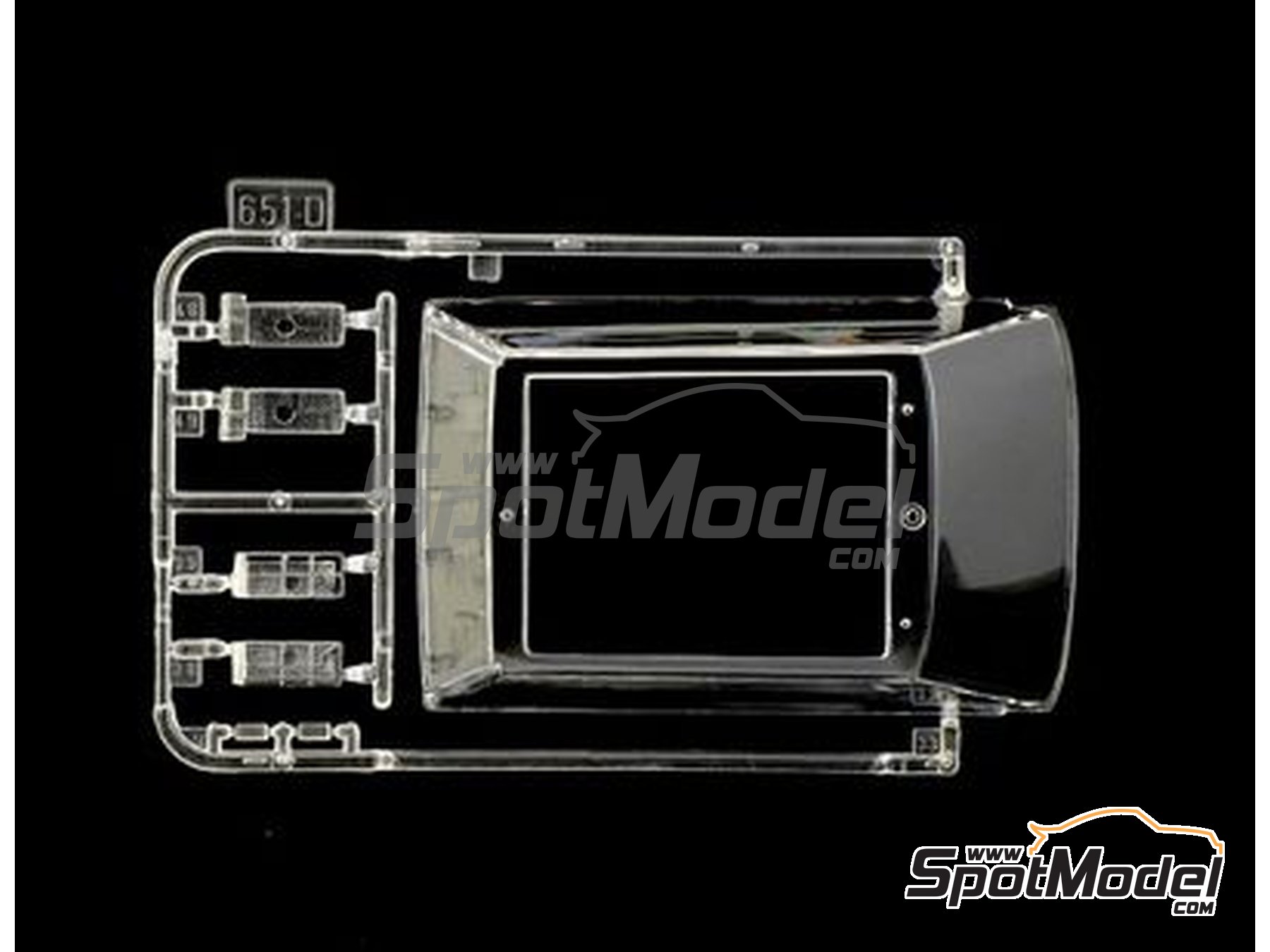 Image 9: Volvo 760 GLE | Model car kit in 1/24 scale manufactured by Italeri (ref.&nbsp;3623, also 8001283036238 and 3623S)